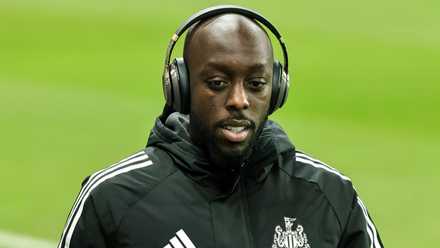 Newcastle striker Yoane Wissa