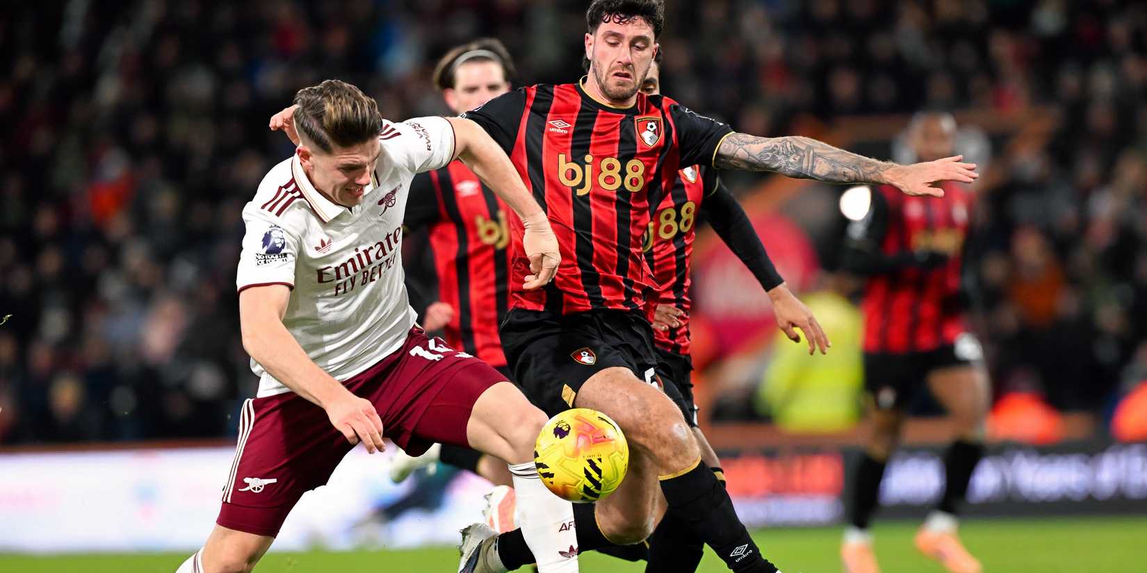 Viktor Gyokeres in action for Arsenal