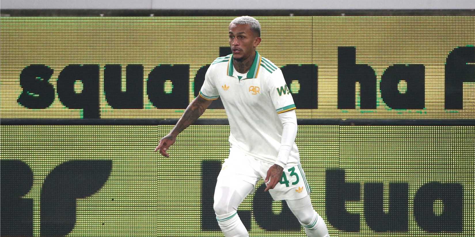 Wesley Franca in action for Roma