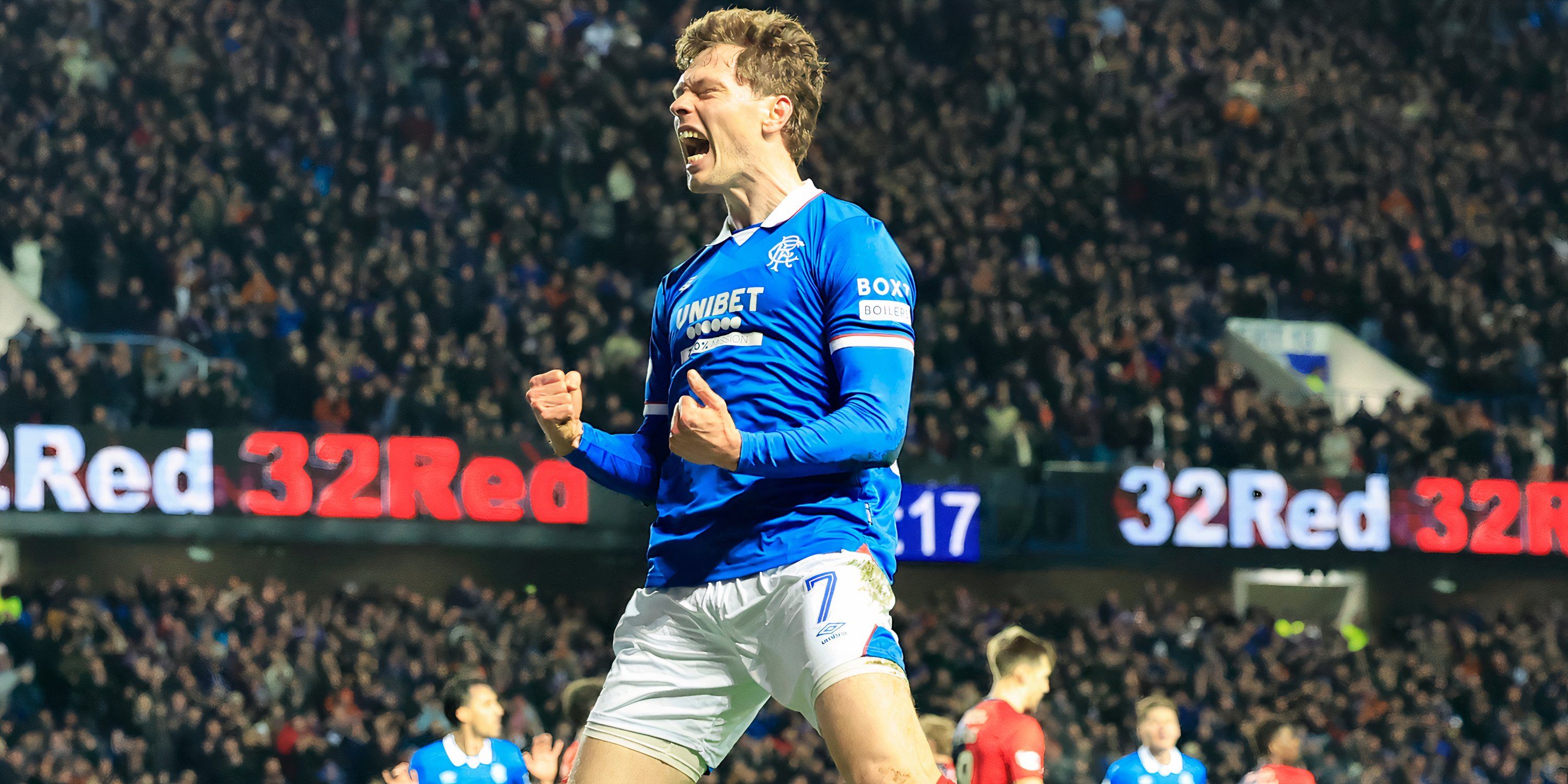 2 years after leaving Rangers, £22m star is now better than Skov Olsen