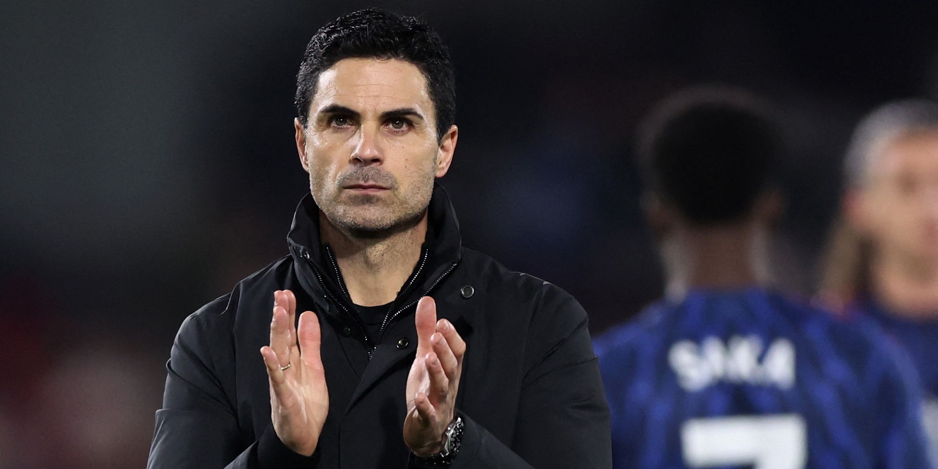 O técnico do Arsenal, Mikel Arteta, elogia a torcida após a partida