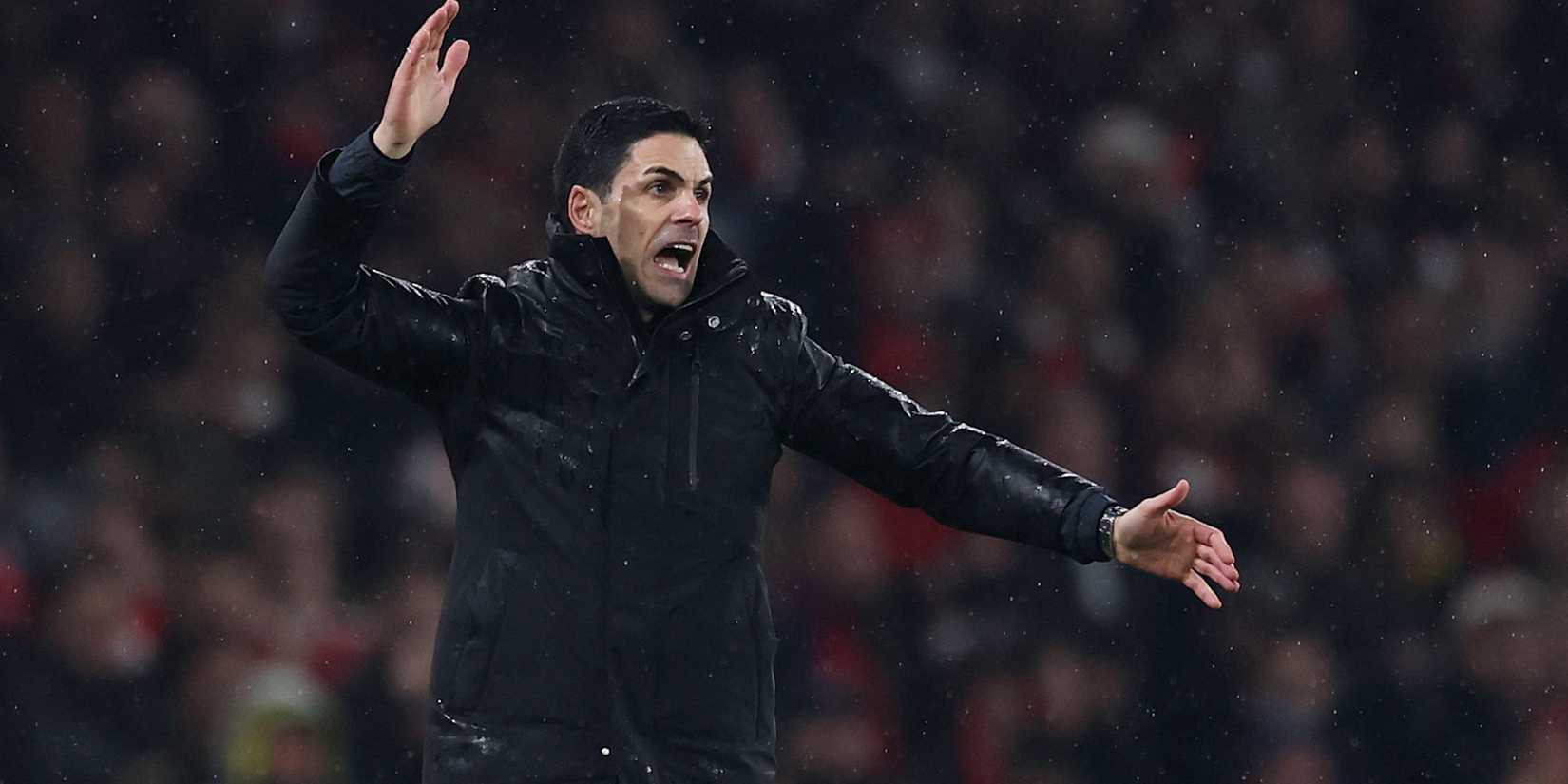 Arsenal manager Mikel Arteta responds