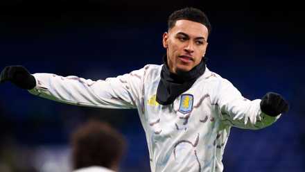 Aston Villa winger Morgan Rogers
