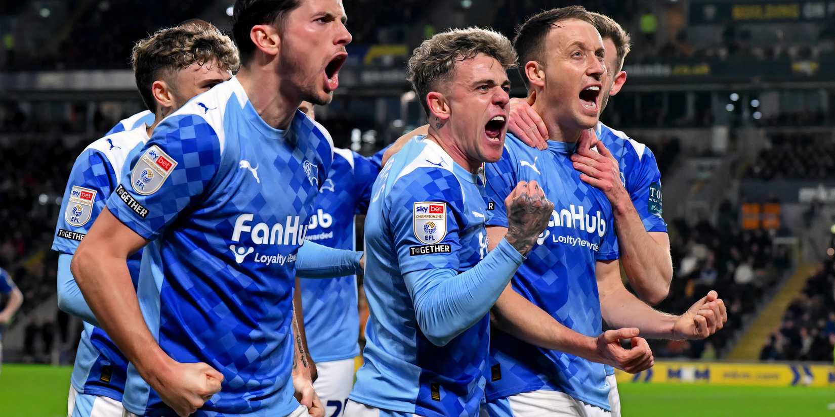 Derby's Craig Forsyth celebrates