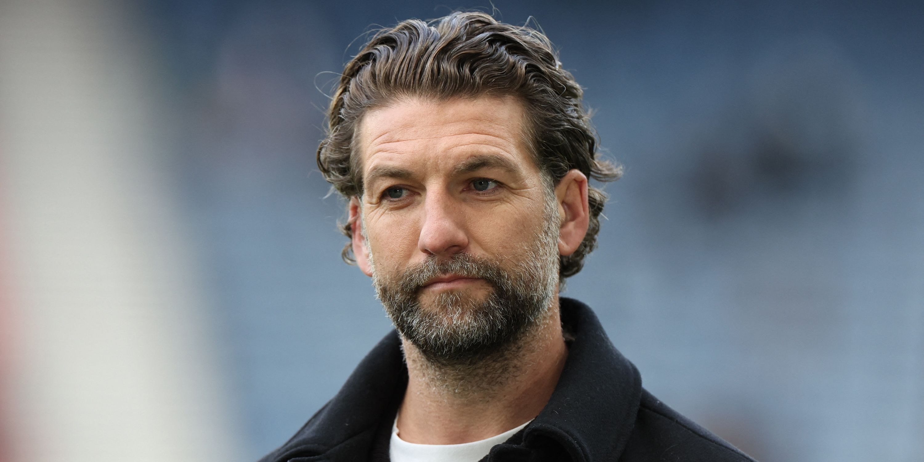 Former player Charlie Mulgrew before the match