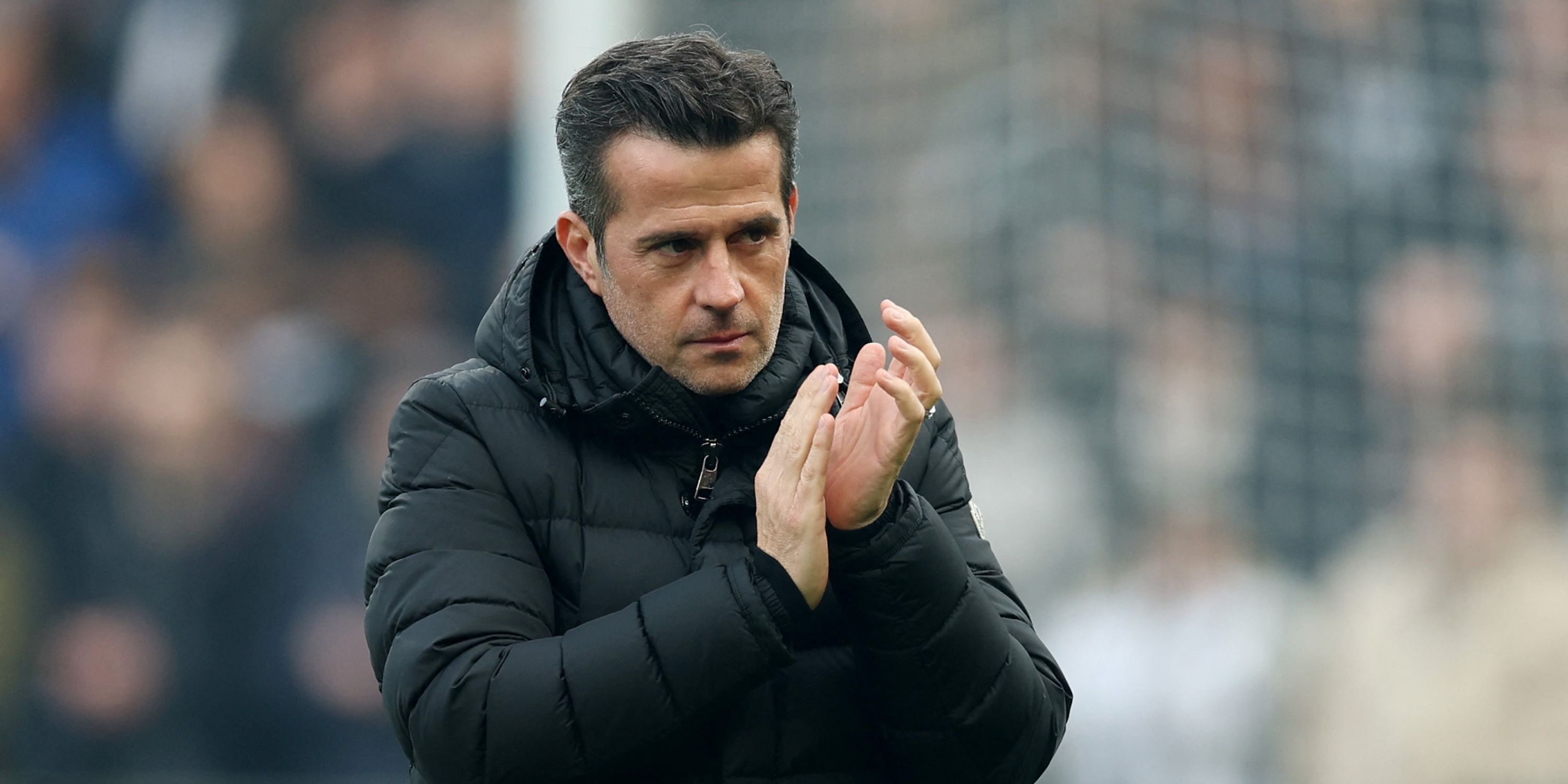 Técnico do Fulham, Marco Silva, antes do jogo