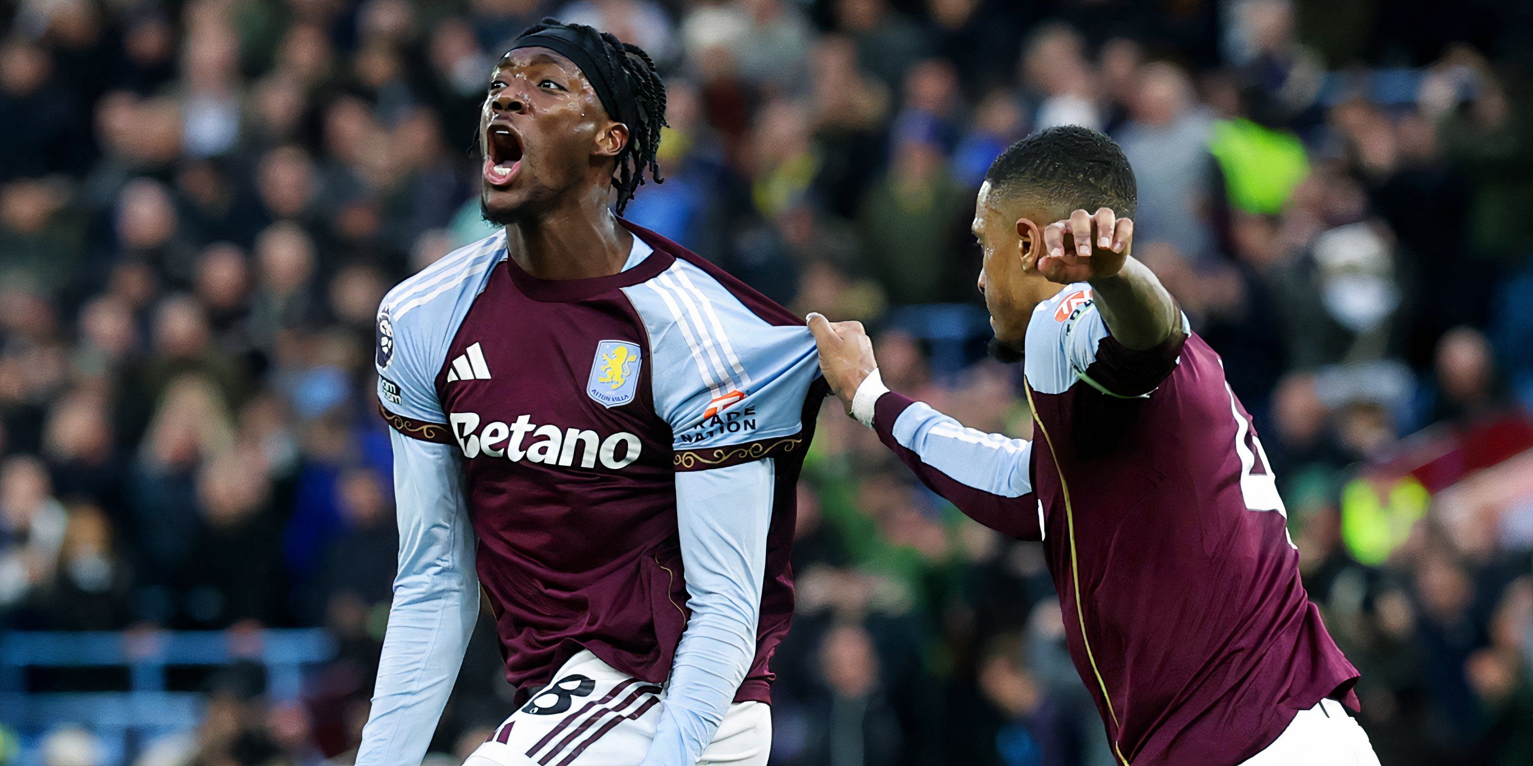 Tommy Ibrahim marcou pelo Aston Villa