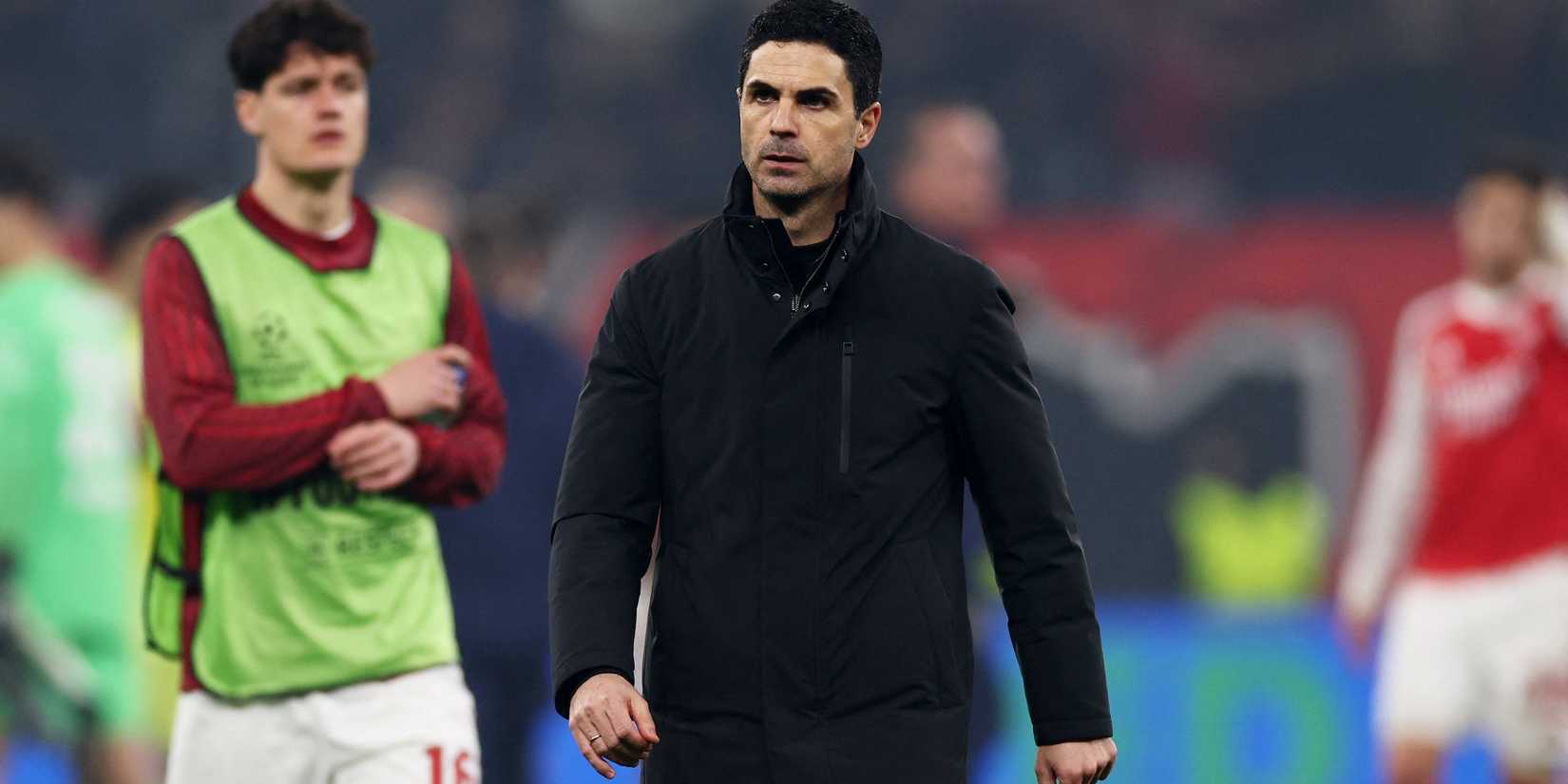 Manajer Arsenal Mikel Arteta setelah pertandingan