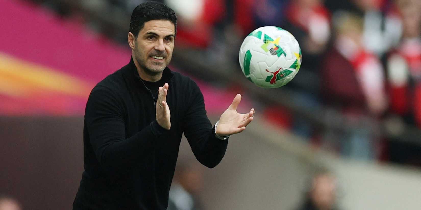 Arsenal manager Mikel Arteta during the match