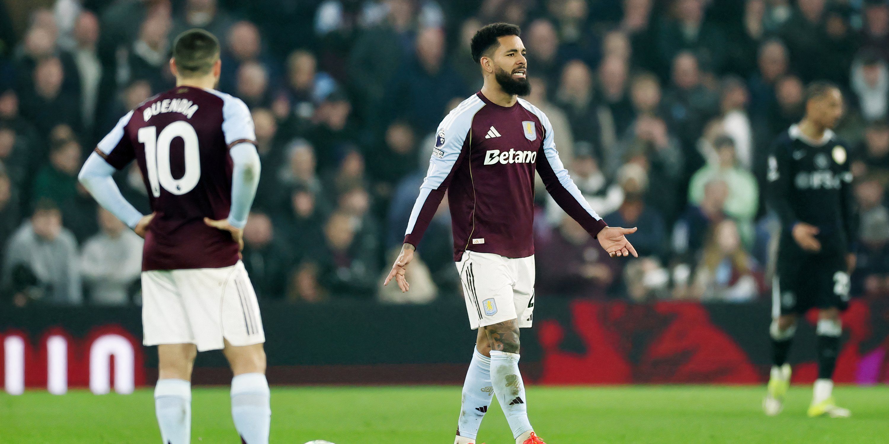 Aston Villa's Douglas Luiz