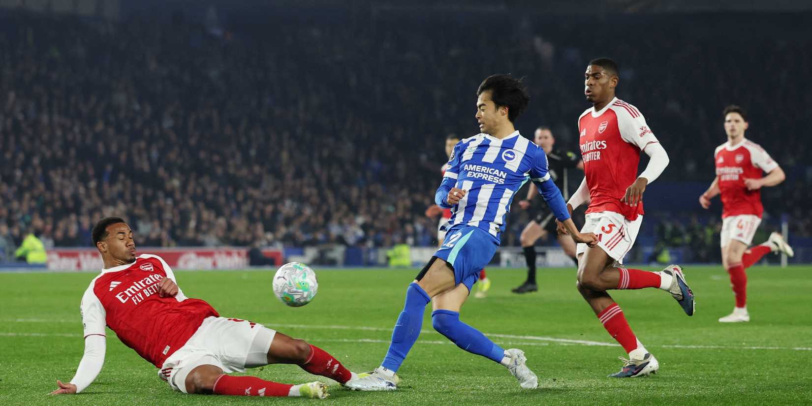 Gabriel-Mitoma-Arsenal-Brighton
