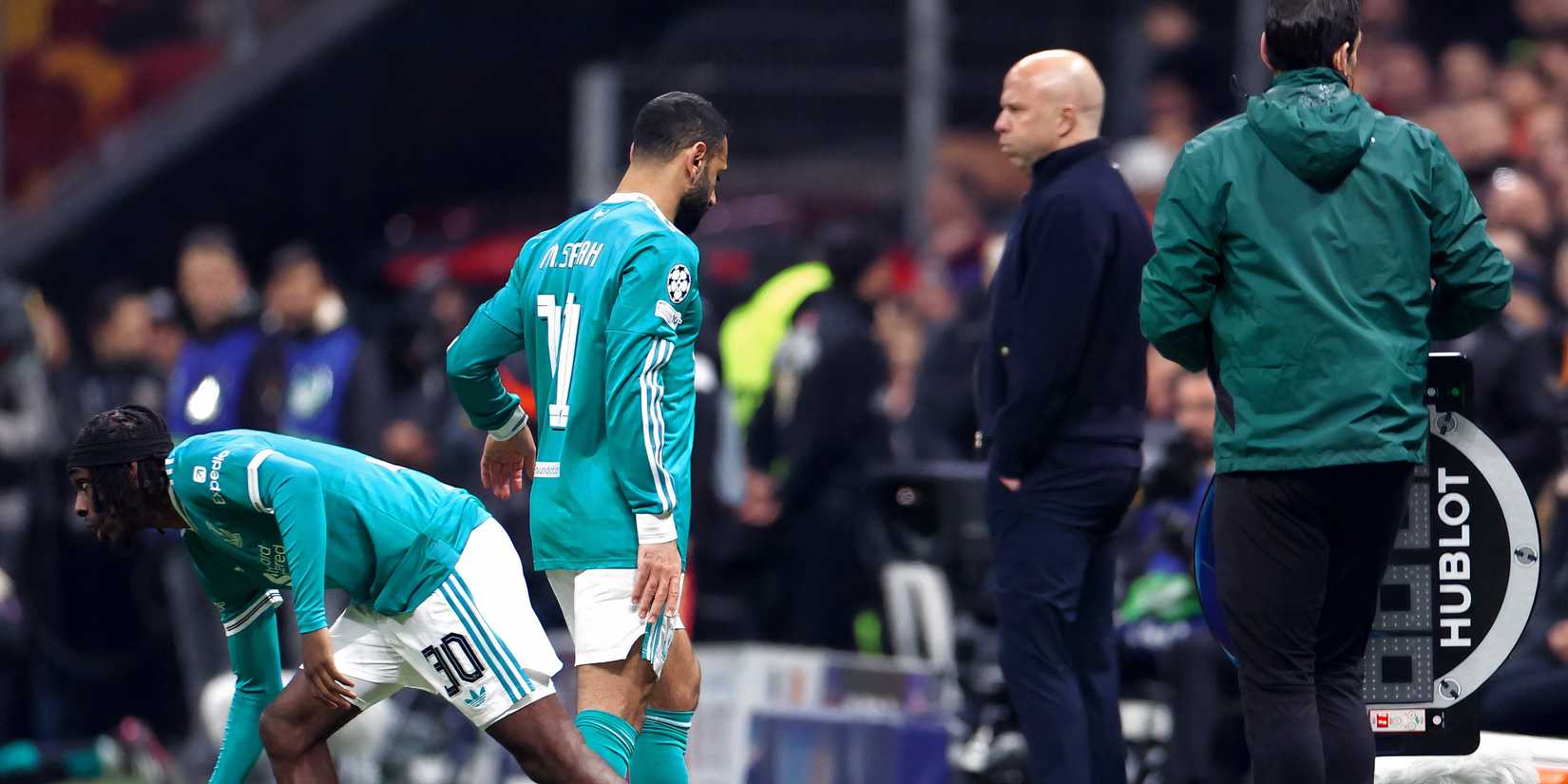 Liverpool in action against Galatasaray