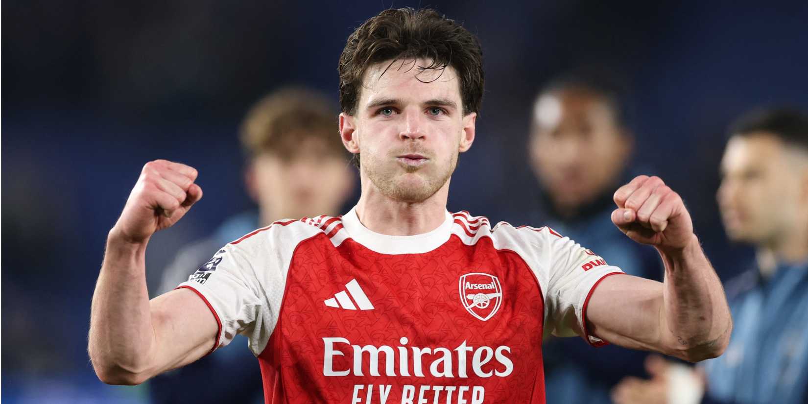 Arsenal Collage Rice Arsenal burst into the race to sign £30m midfielder who idolises Rice