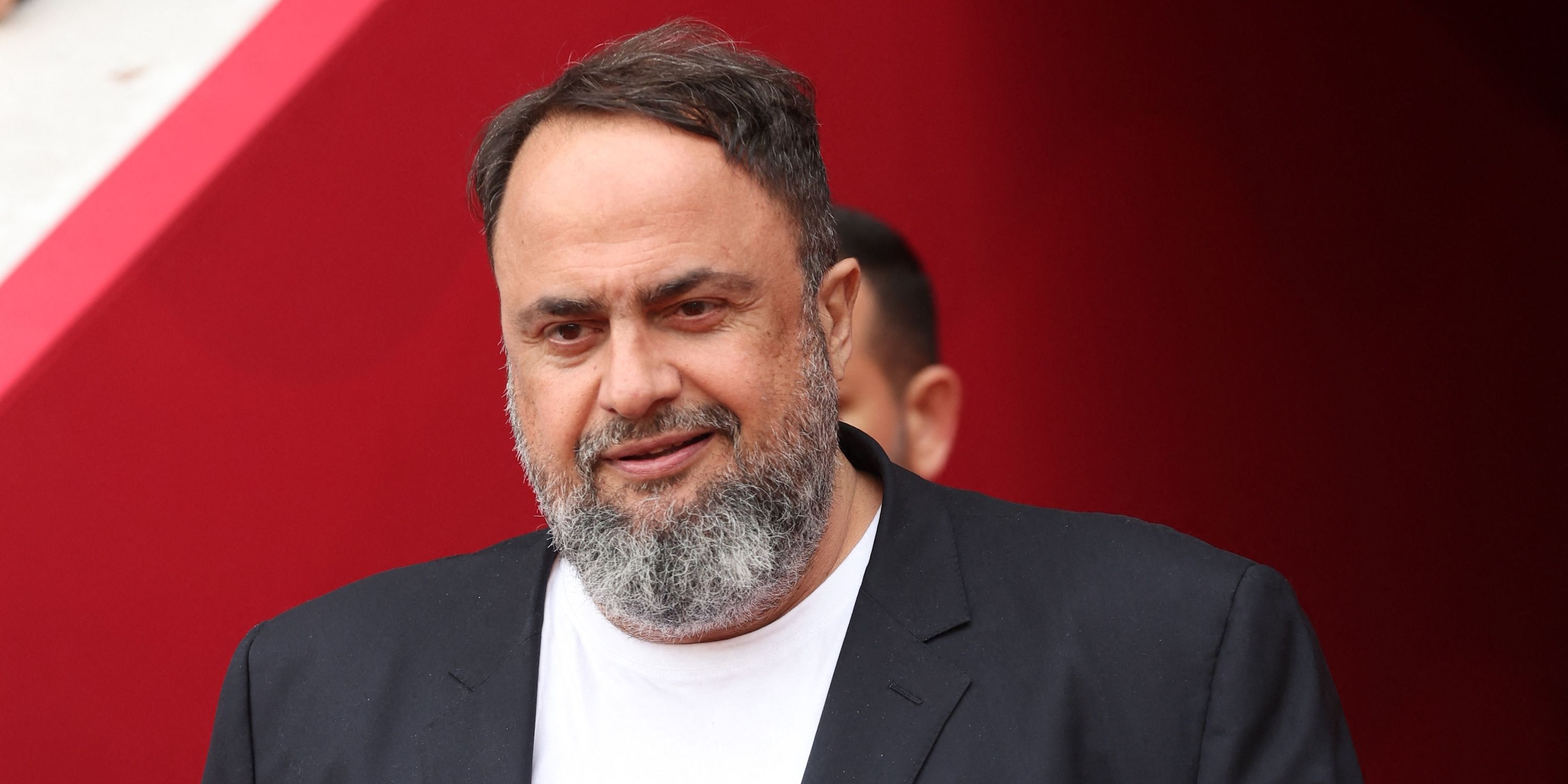 Nottingham Forest owner Evangelos Marinakis before the match