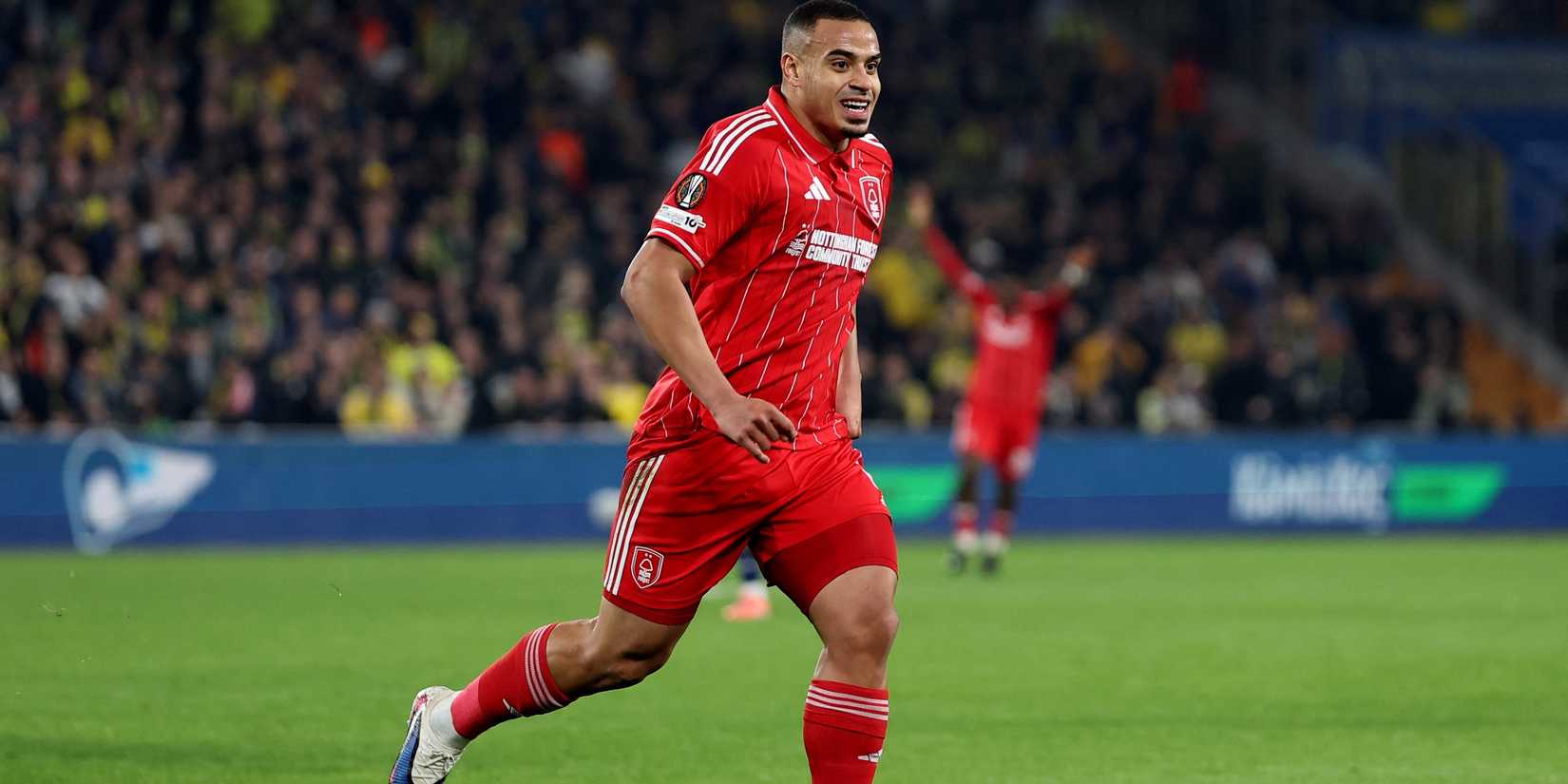  Nottingham Forest's Murillo celebrates scoring their first goal 