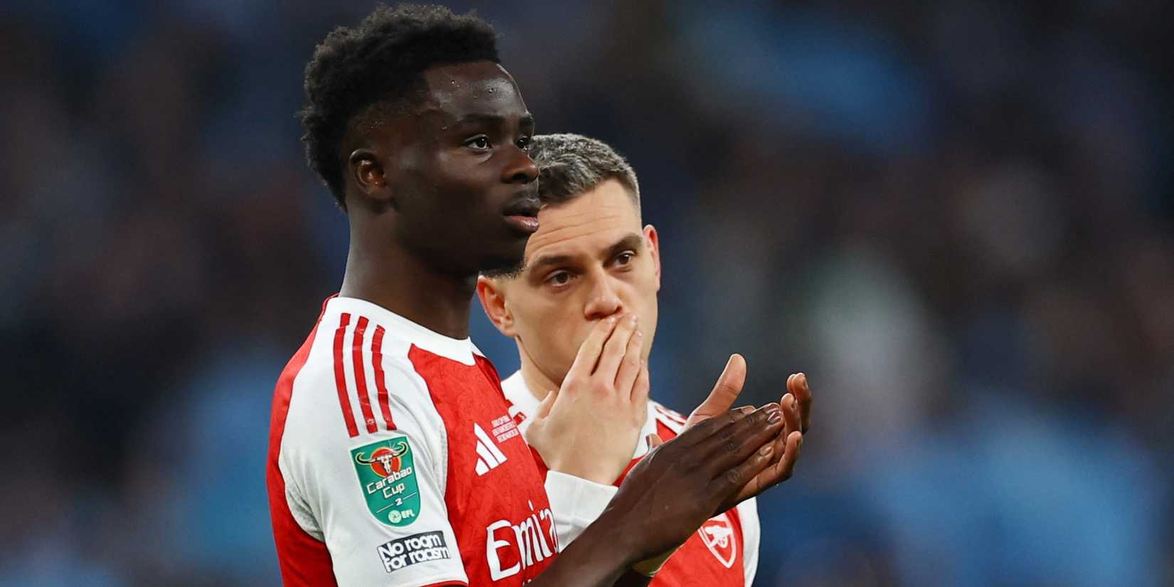 Saka-Trossard-Arsenal