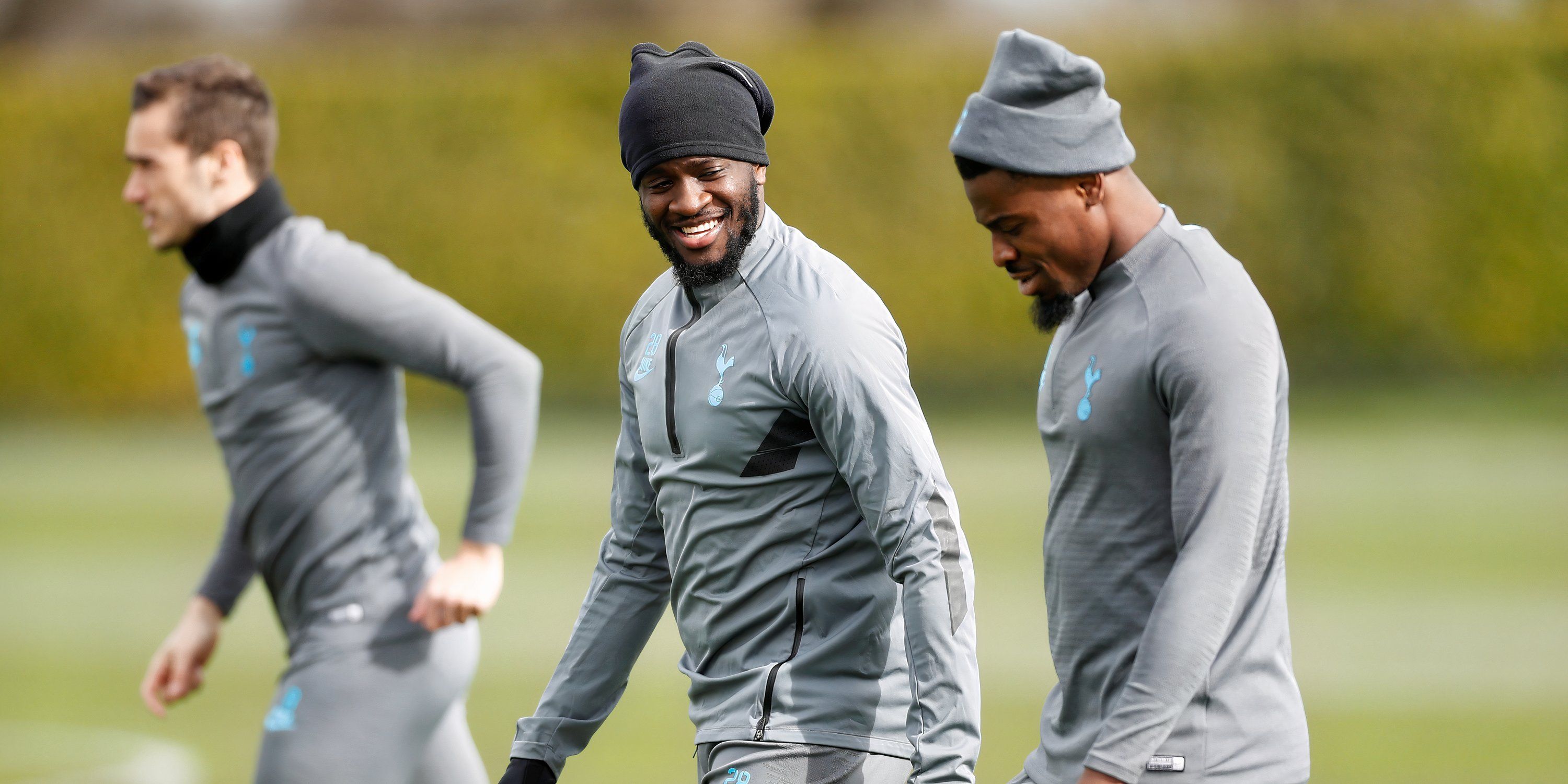 Serge Aurier and Tanguy Ndombele