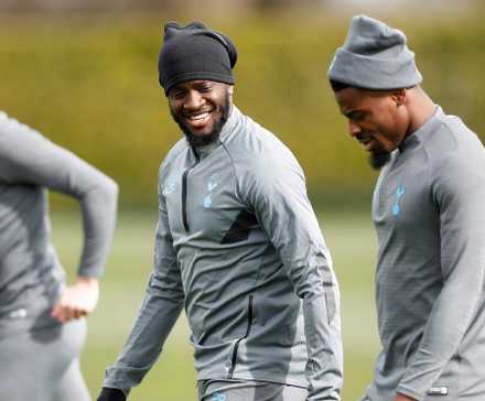 Serge Aurier and Tanguy Ndombele