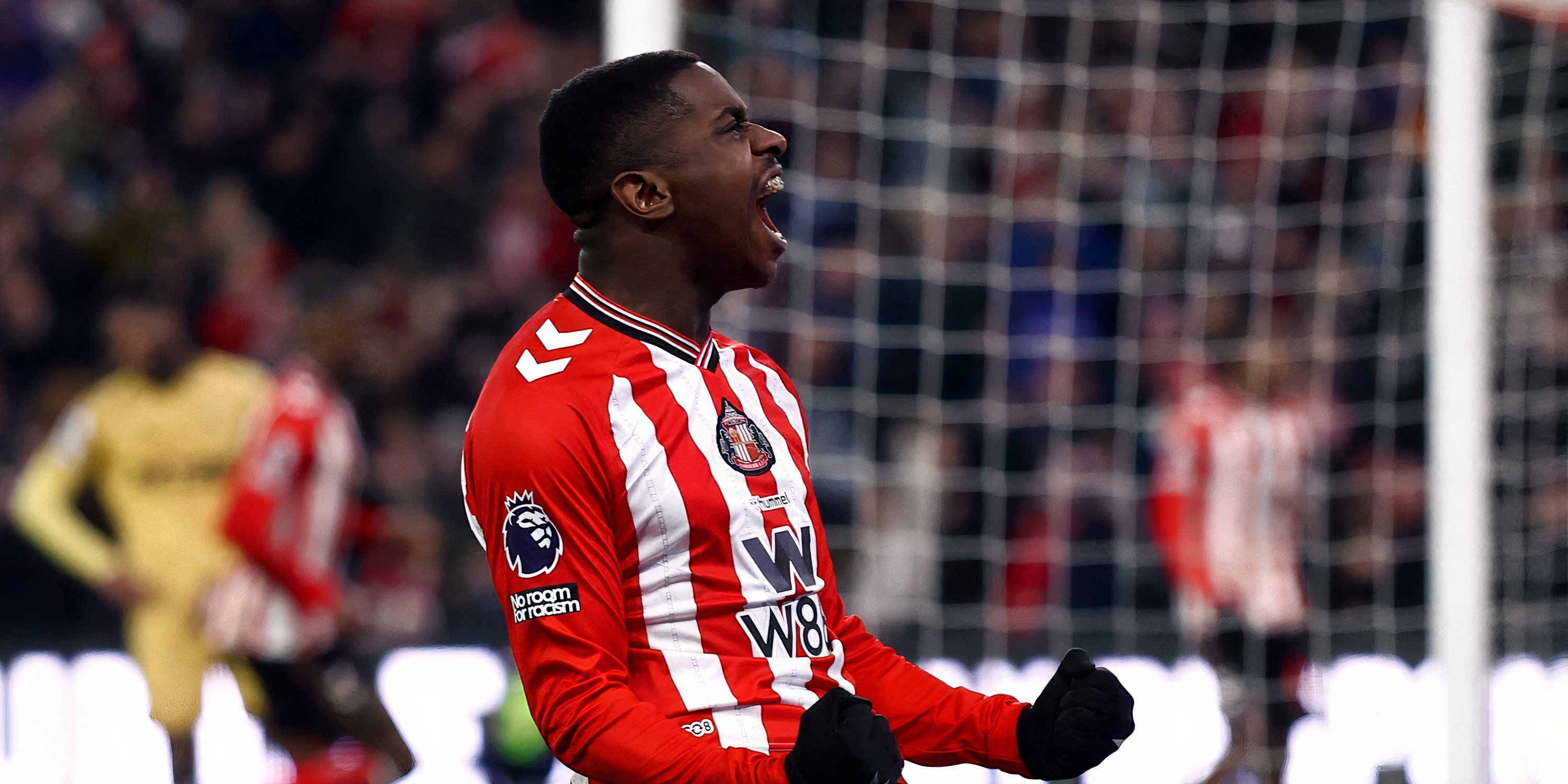 Sunderland midfielder Noah Sadiki