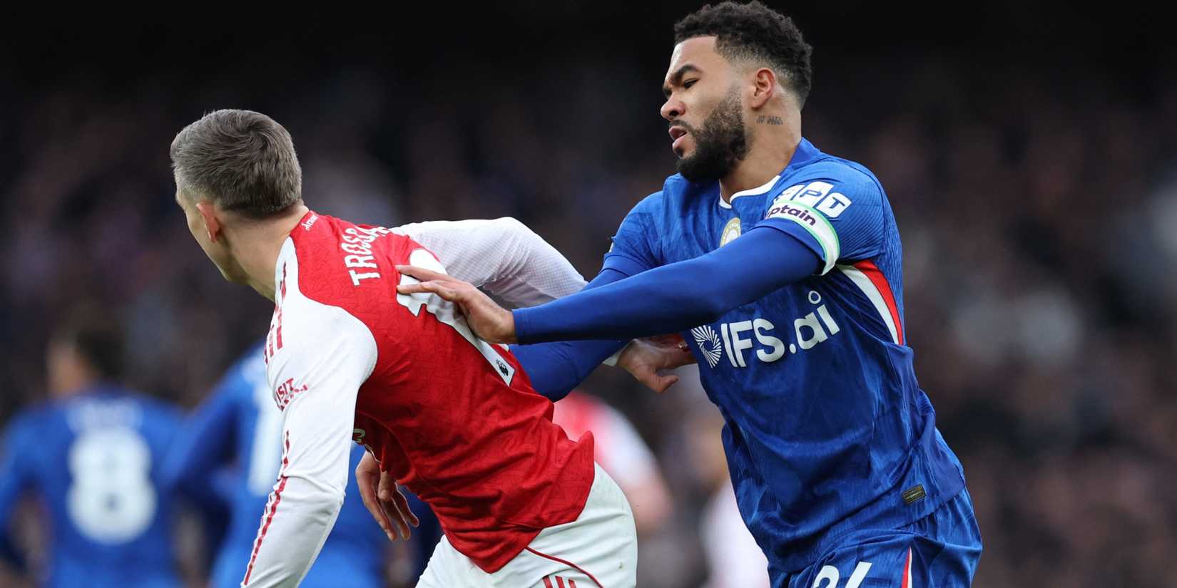 Troussard-Rees-James-Arsenal-Chelsea