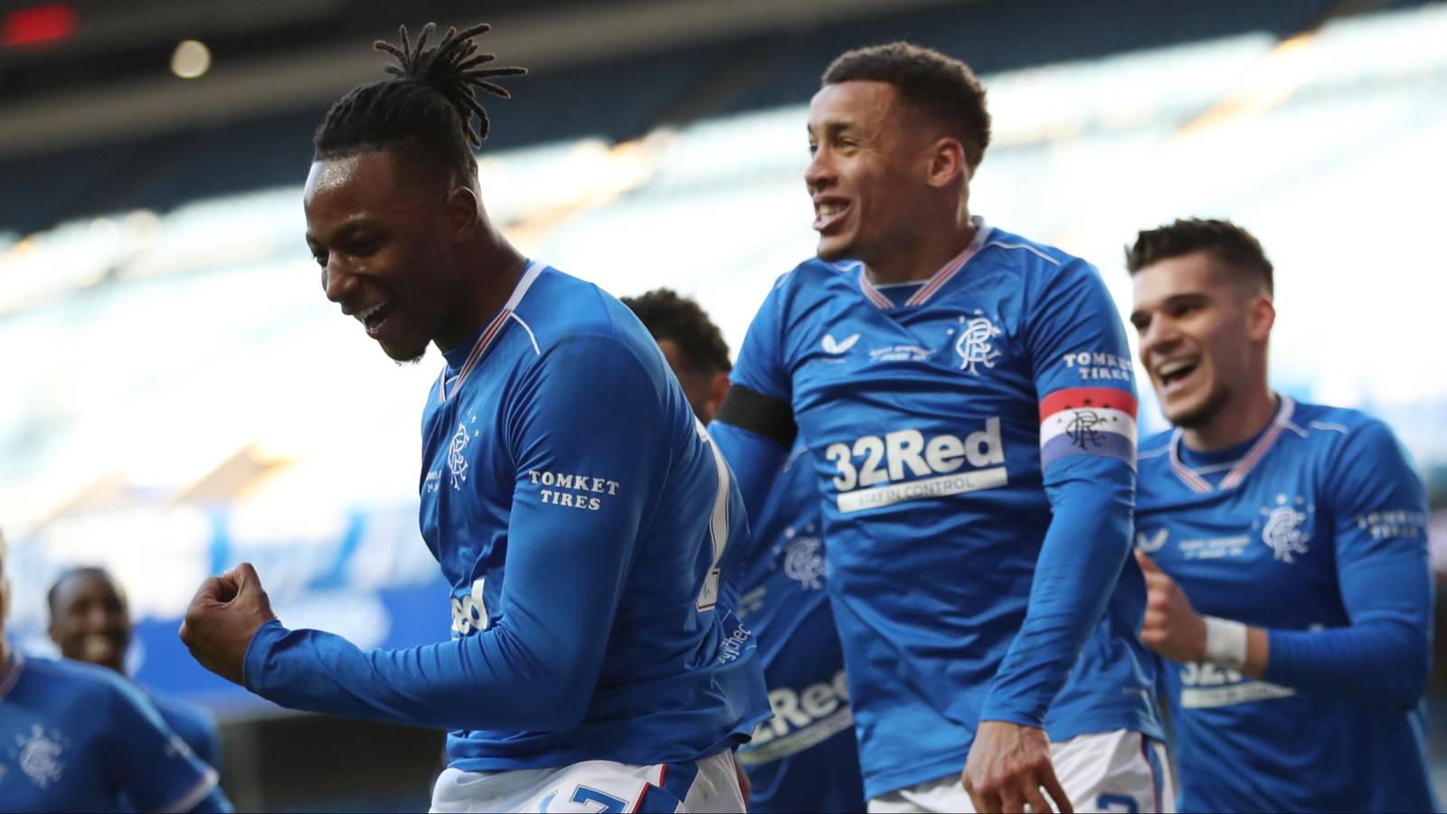 Albertinia Rangers He's a monster: Rangers star is looking like a Tavernier & Aribo hybrid