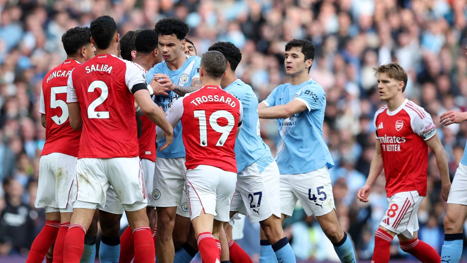 The £27m star looked like Rob Holding vs Man City The £27m star looked like Rob Holding vs Man City