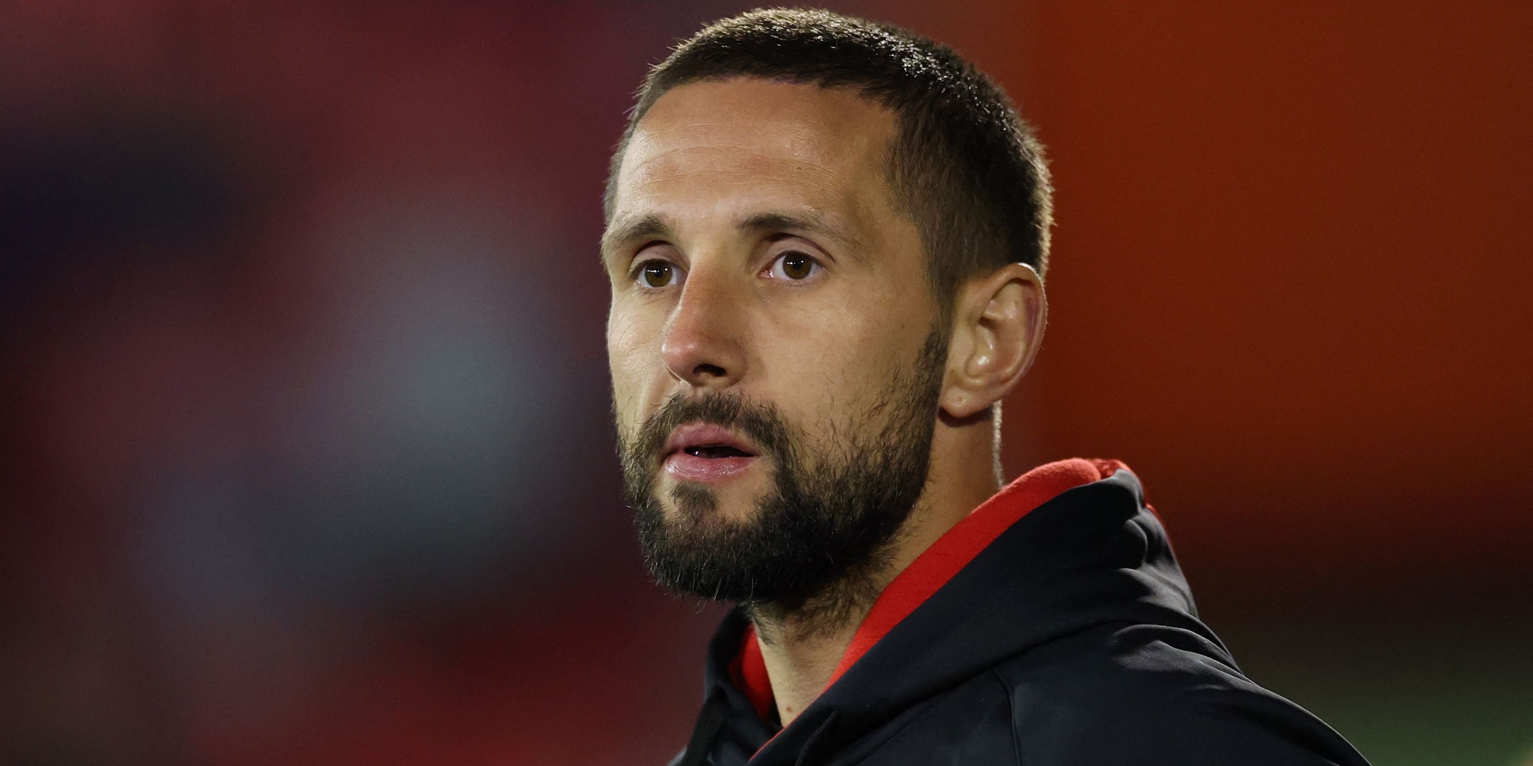 Barnsley manager Conor Hourihane before the match