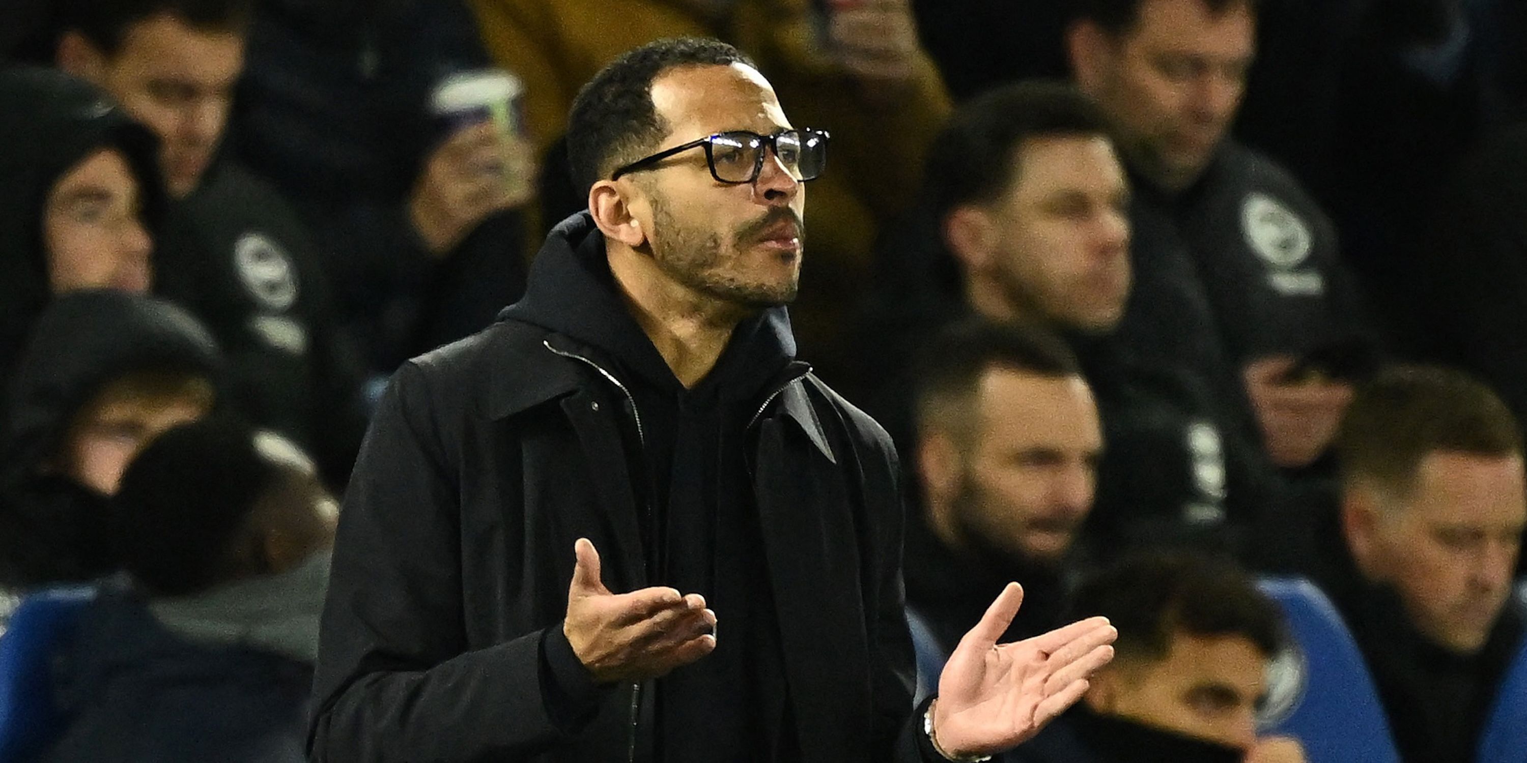 Chelsea manager Liam Rosenior 