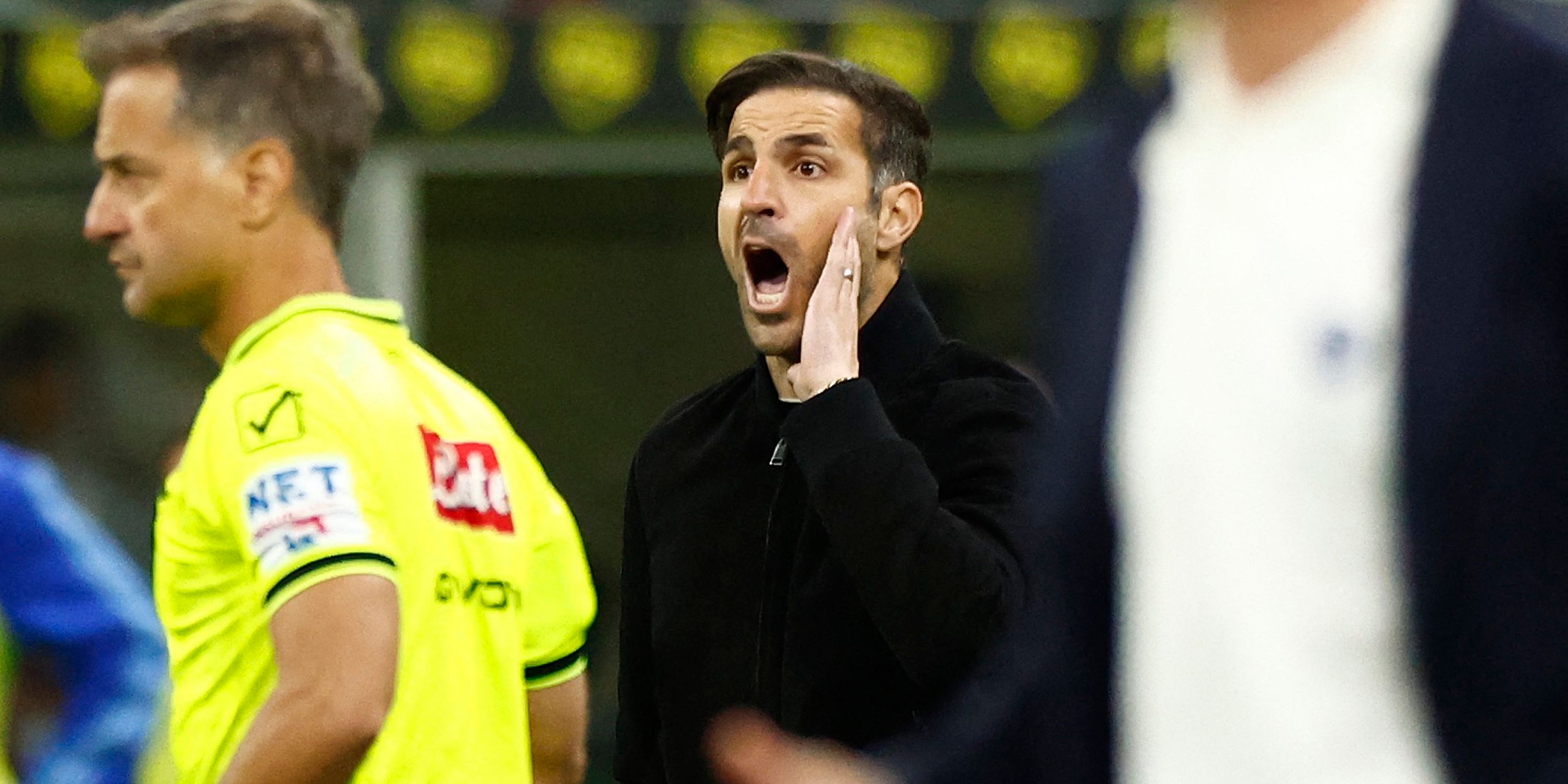 Como coach Cesc Fabregas