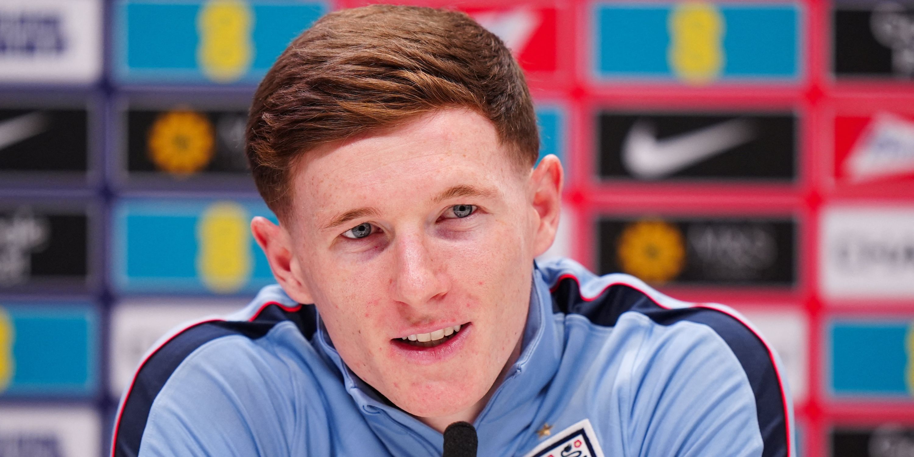 Elliot Anderson from England during a press conference-1