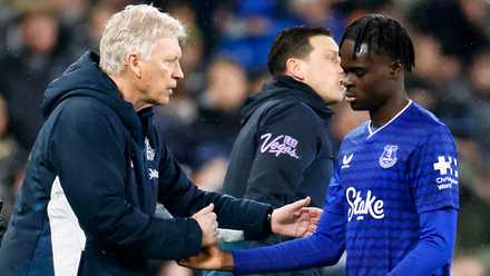 Everton winger Tyrique George