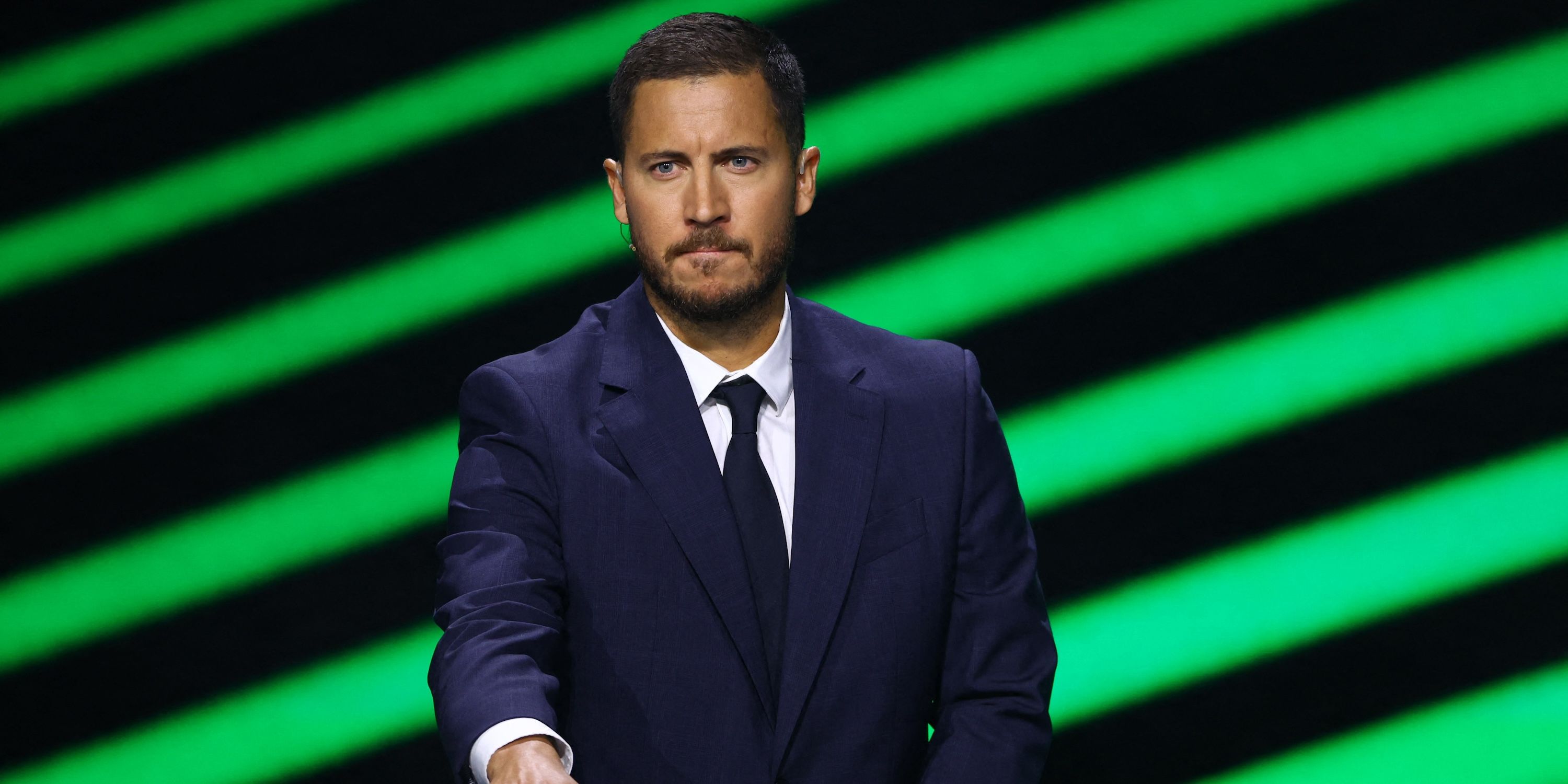 Former footballer Eden Hazard