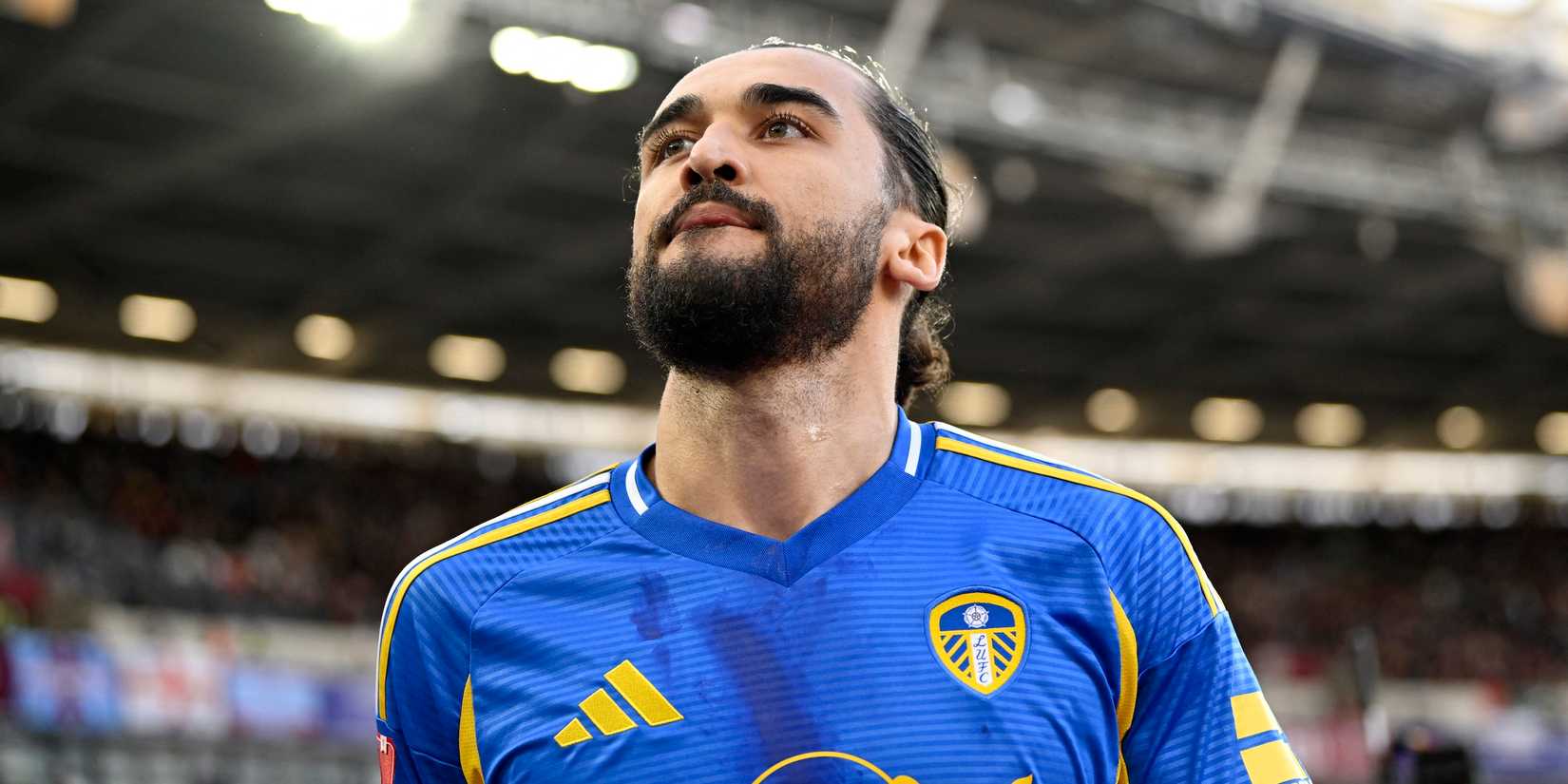 Dominic Calvert-Lewin of Leeds United celebrates scoring his second goal-1