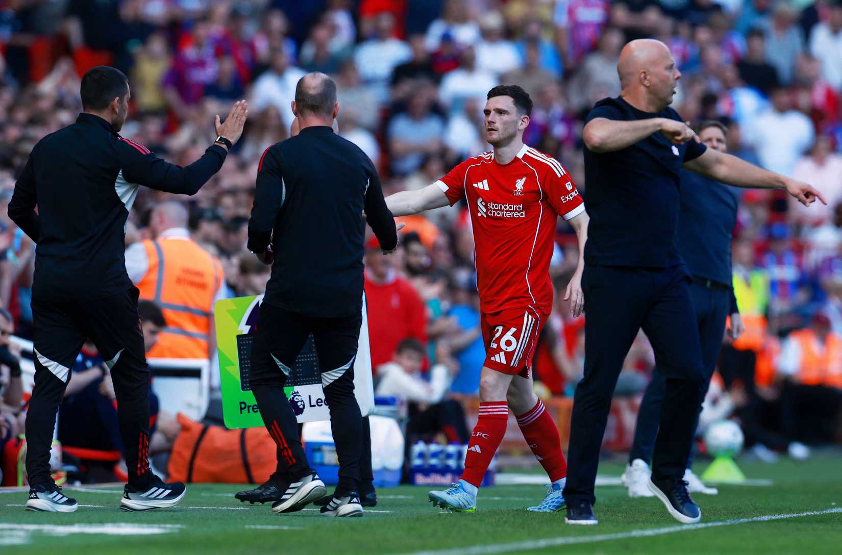 Liverpool's Andy Robertson 