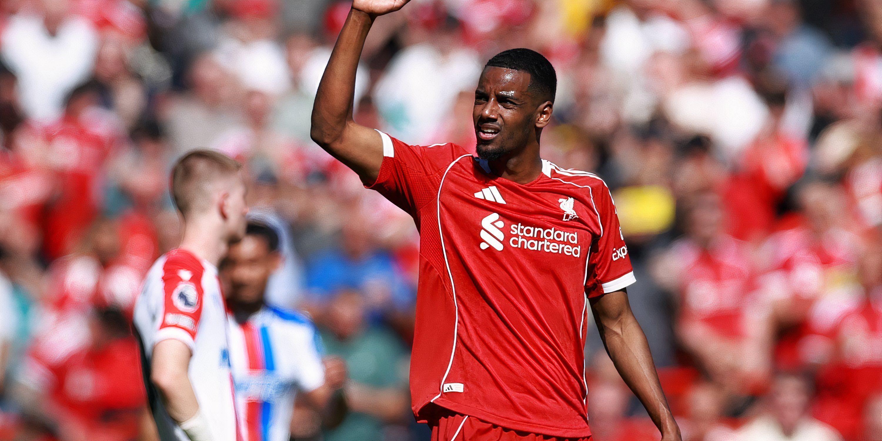 El delantero del Liverpool Alexander Isak-1