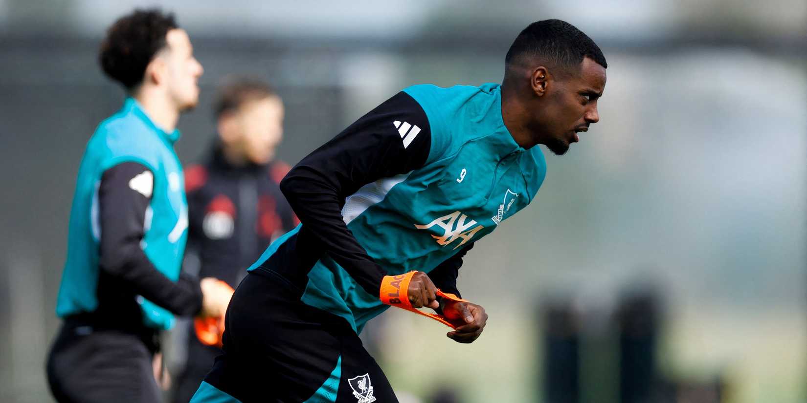 O atacante do Liverpool Alexander Isak
