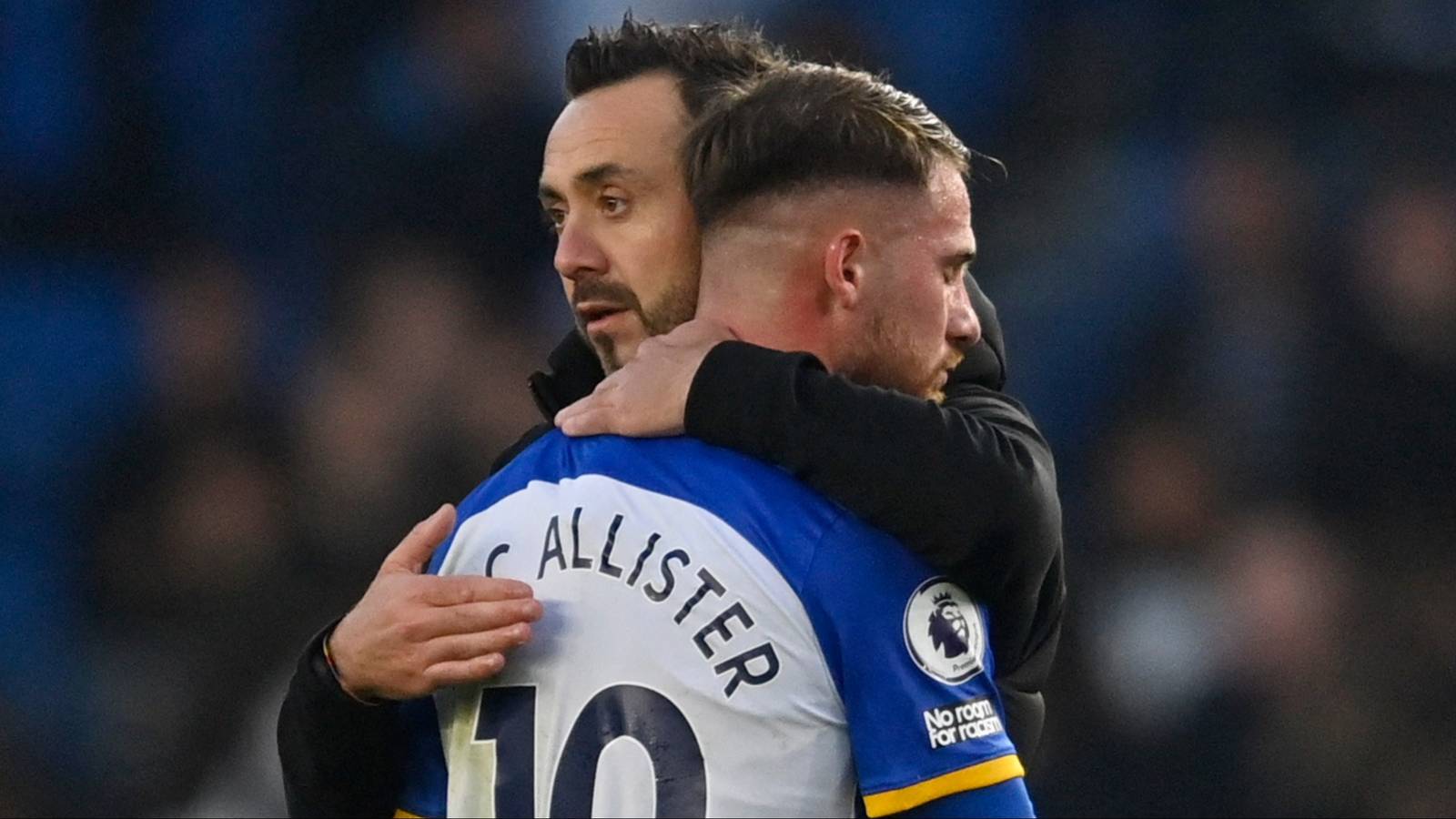 Spurs might see £25m bid accepted to signal De Zerbi’s new Mac Allister