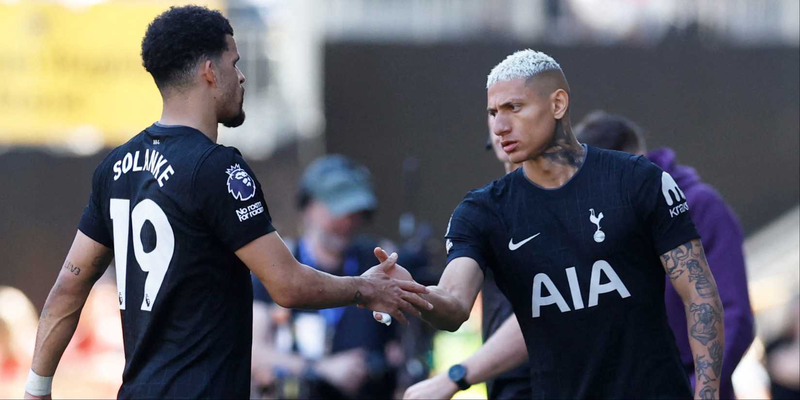 Solanke-Richarlison-Spurs-Wolves