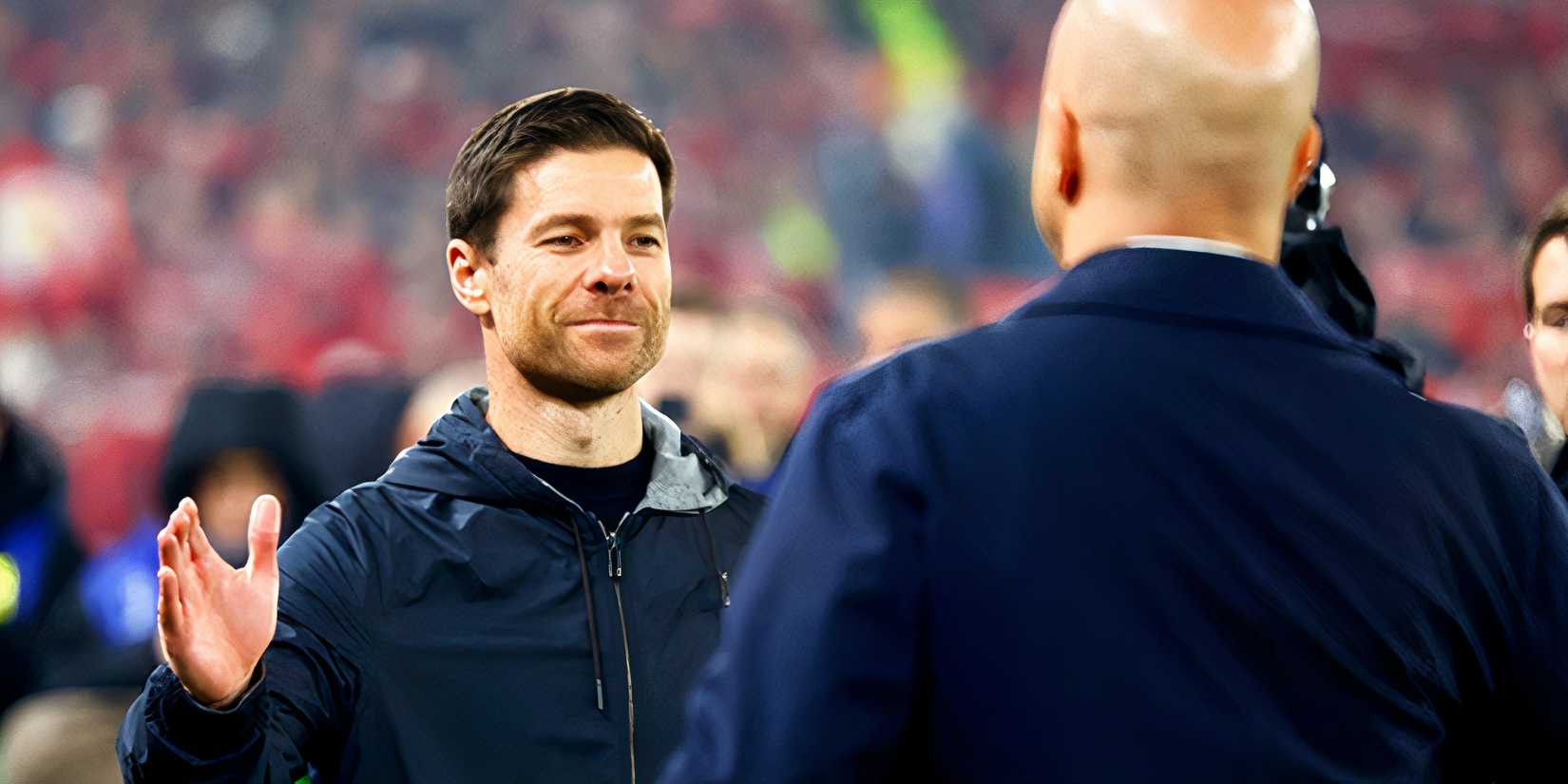Xabi Alonso e Arne Slott