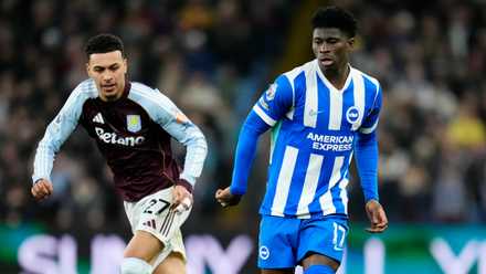 Baleba-Morgan-Rogers-Brighton-Aston-Villa