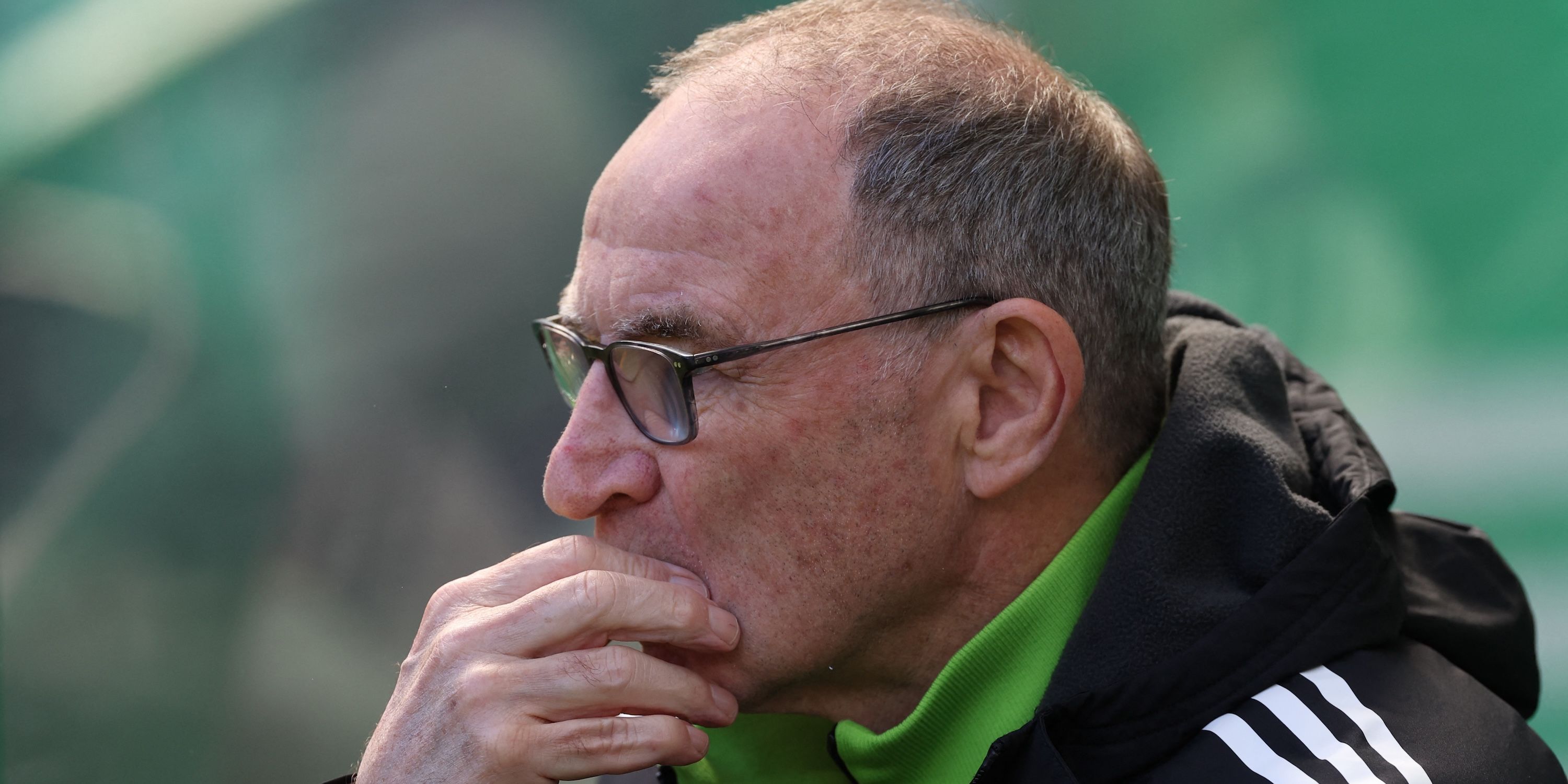 Celtic manager Martin O'Neill before the match