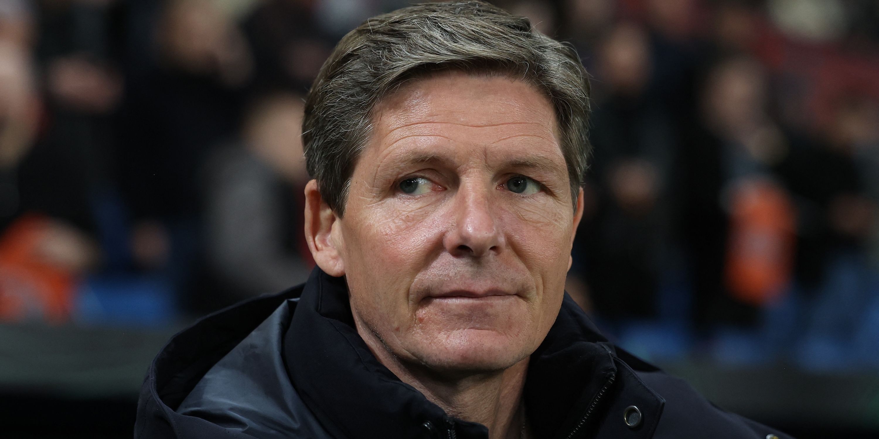 Crystal Palace manager Oliver Glasner before the match