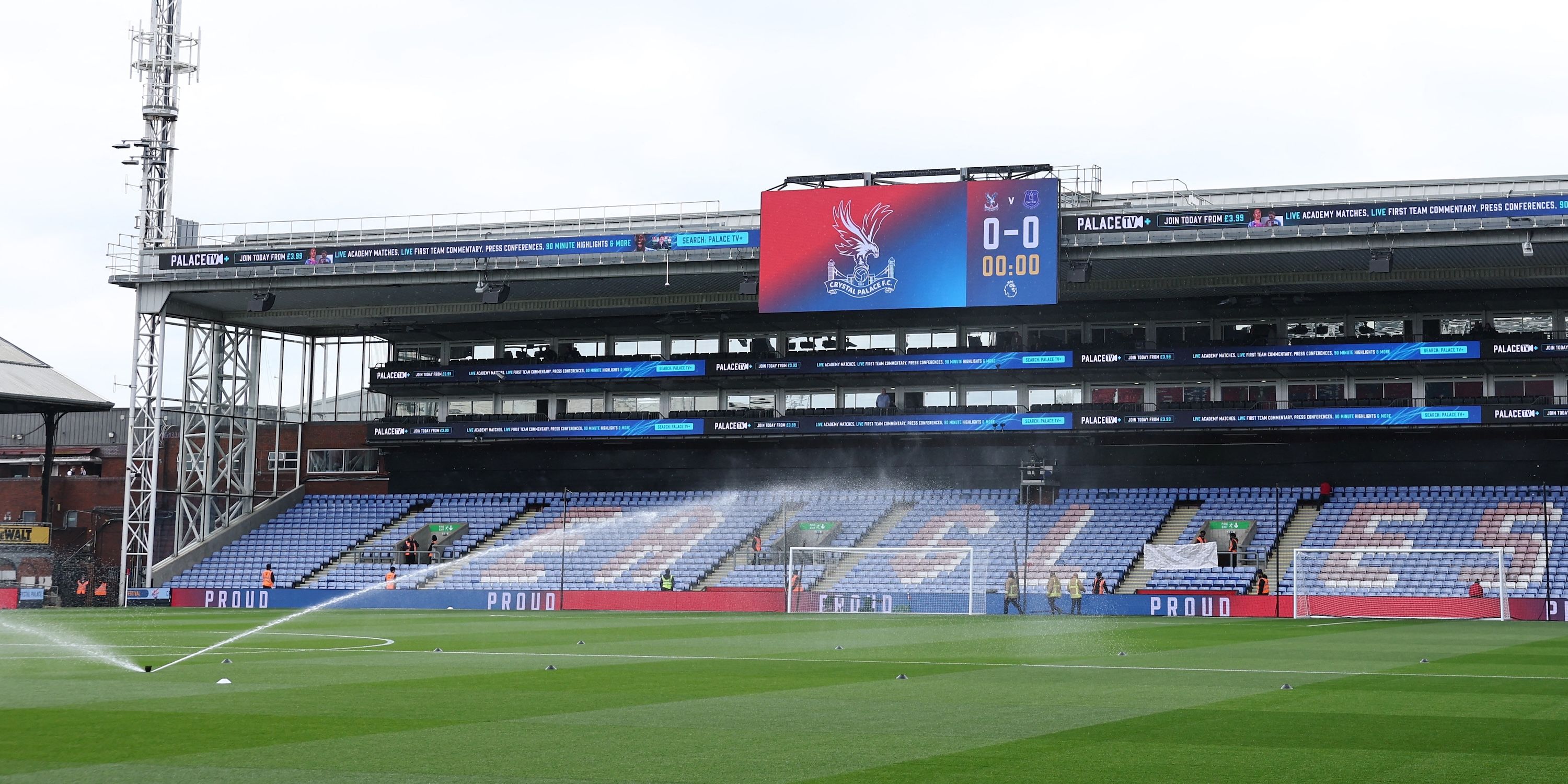 Palácio de Cristal - Everton - Selhurst Park