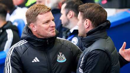 eddie-howe-fabian-hurzeler-newcastle-brighton