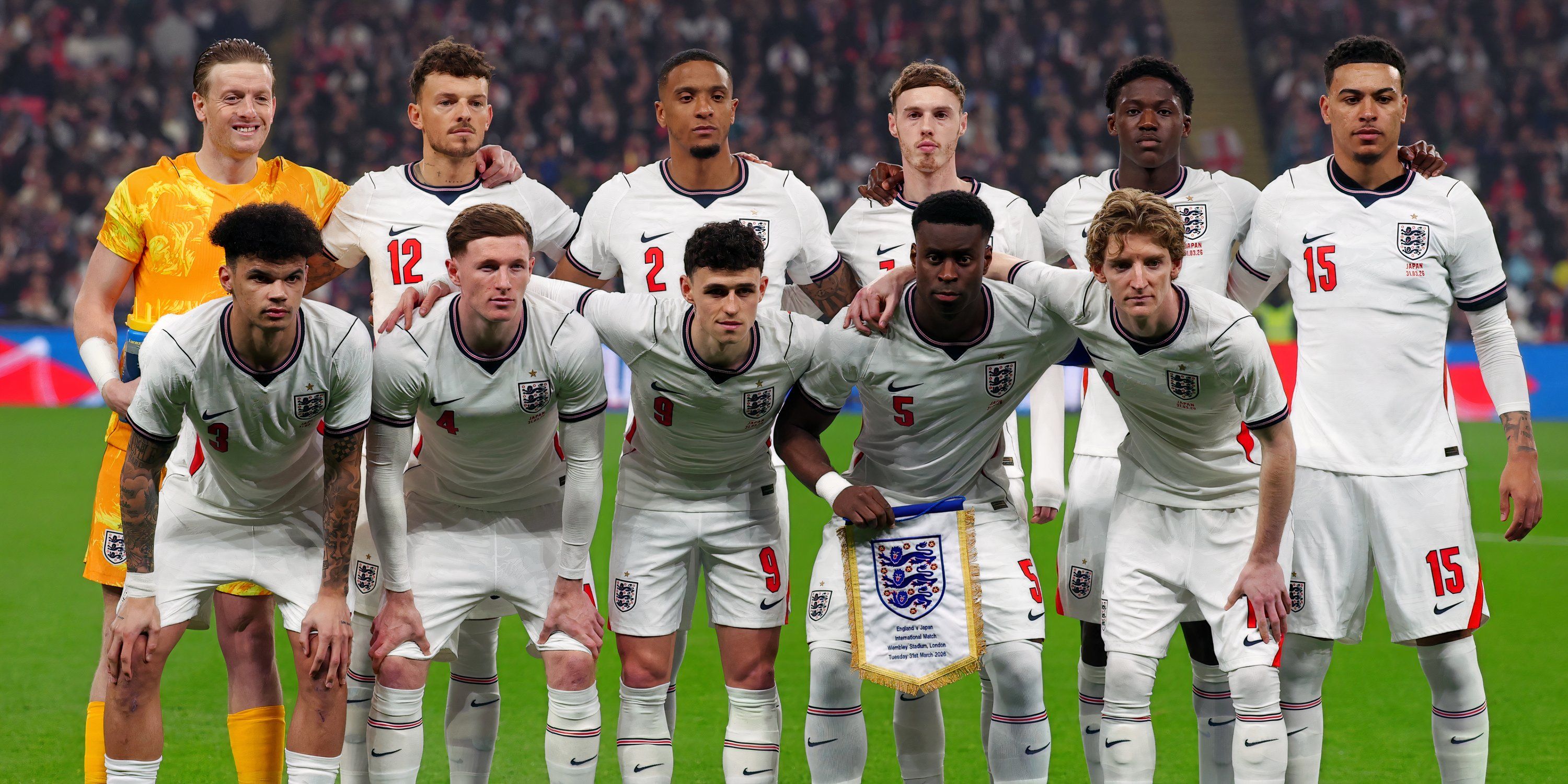 escalação da Inglaterra