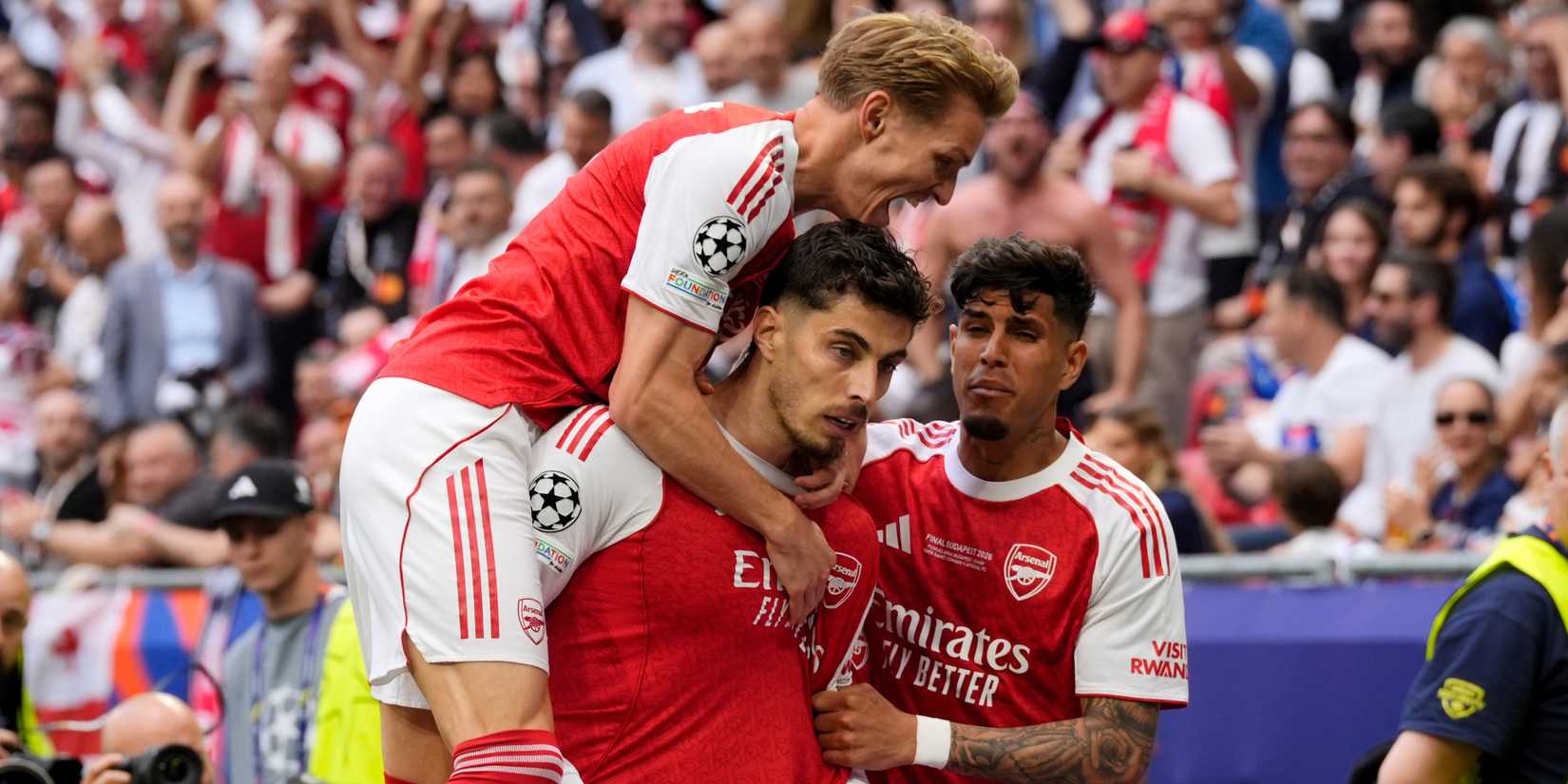 Havertz-Odegaard-Hincapie-Arsenal