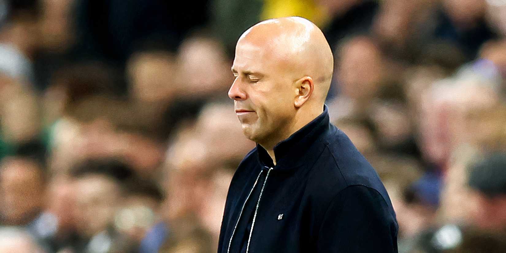 Liverpool head coach Arne Slot