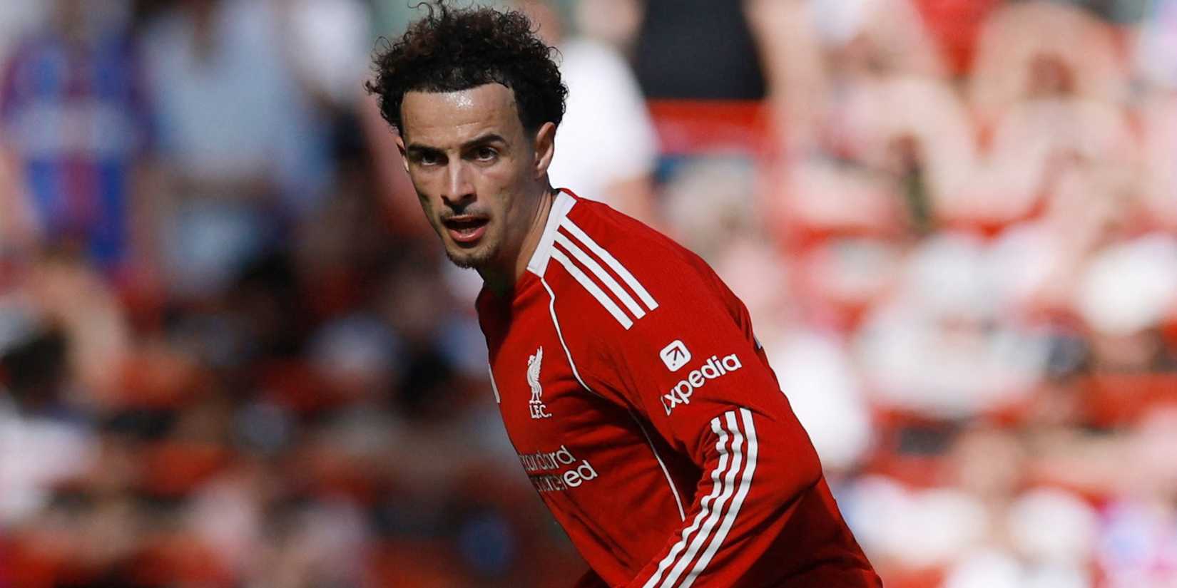Curtis Jones, do Liverpool, em ação