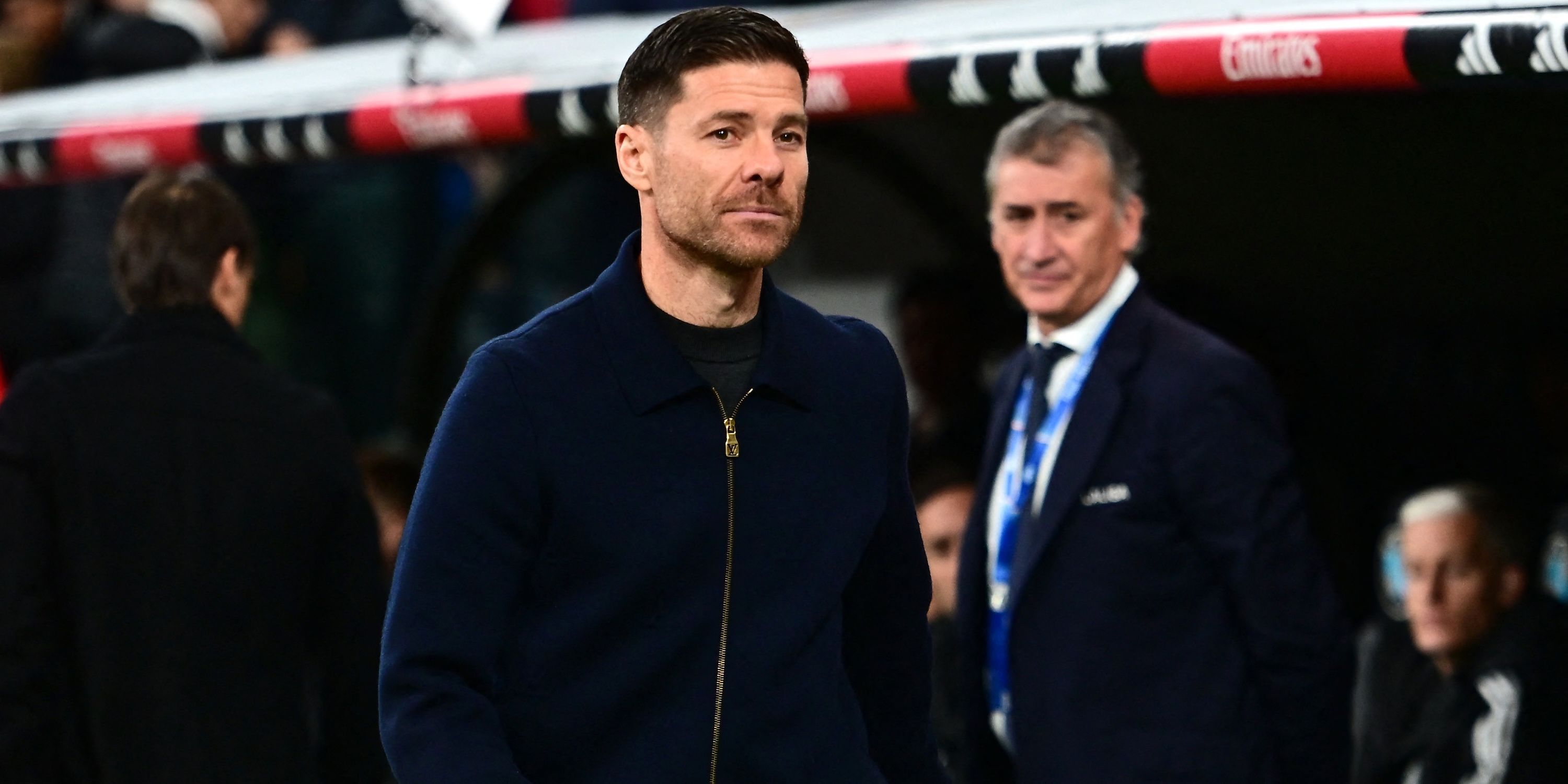 Real Madrid coach Xabi Alonso before the match -1