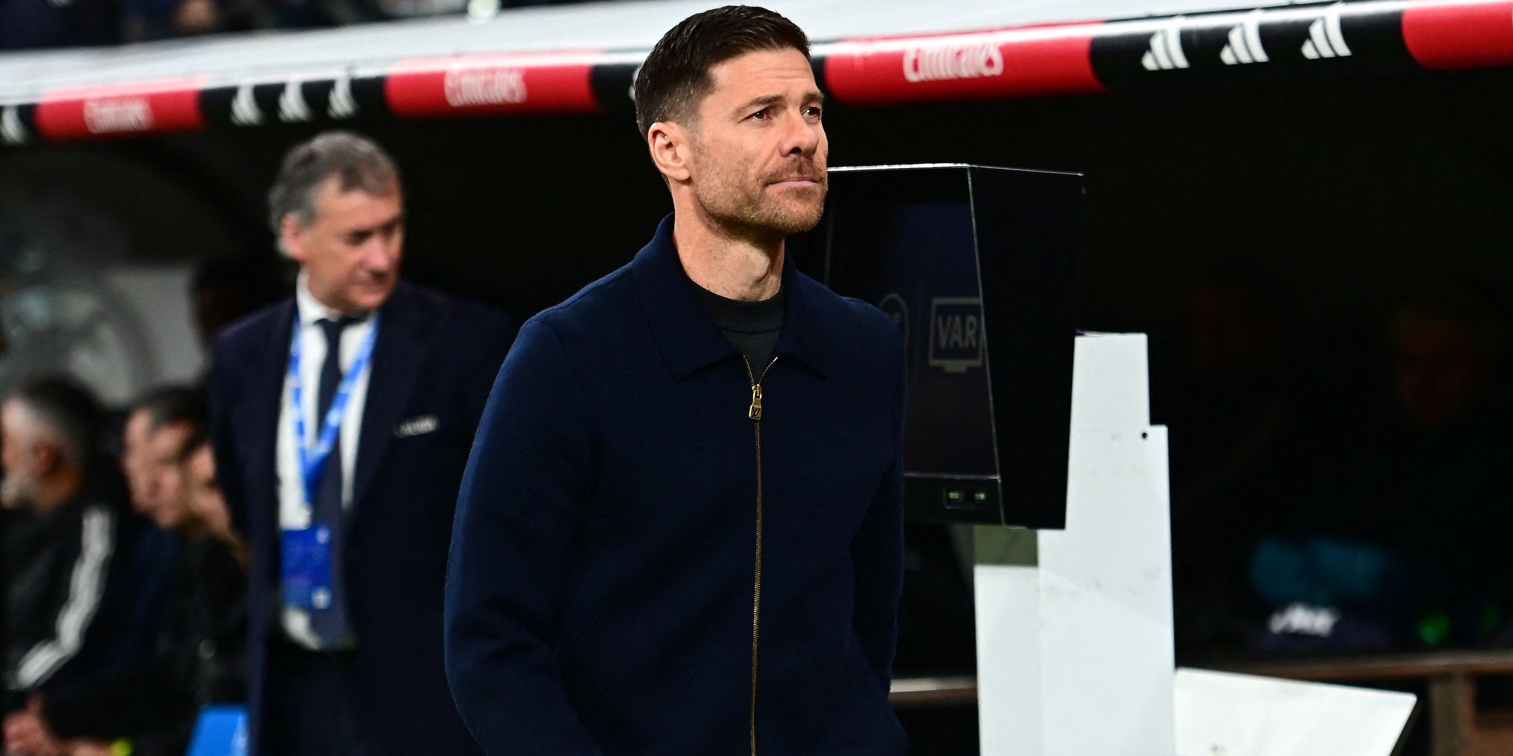 Xabi Alonso, técnico do Real Madrid, antes do jogo